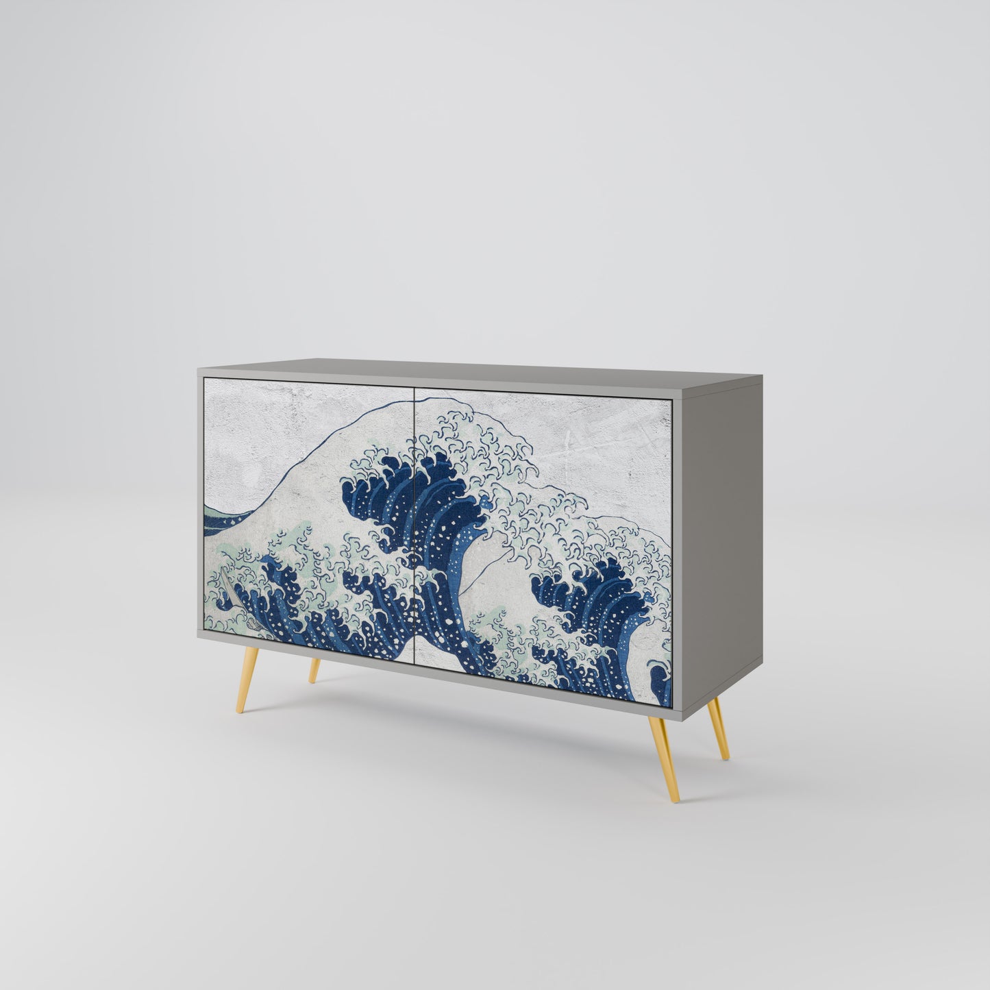 THE GREAT WAVE AT KANAGAWA Dvoudveřová komoda