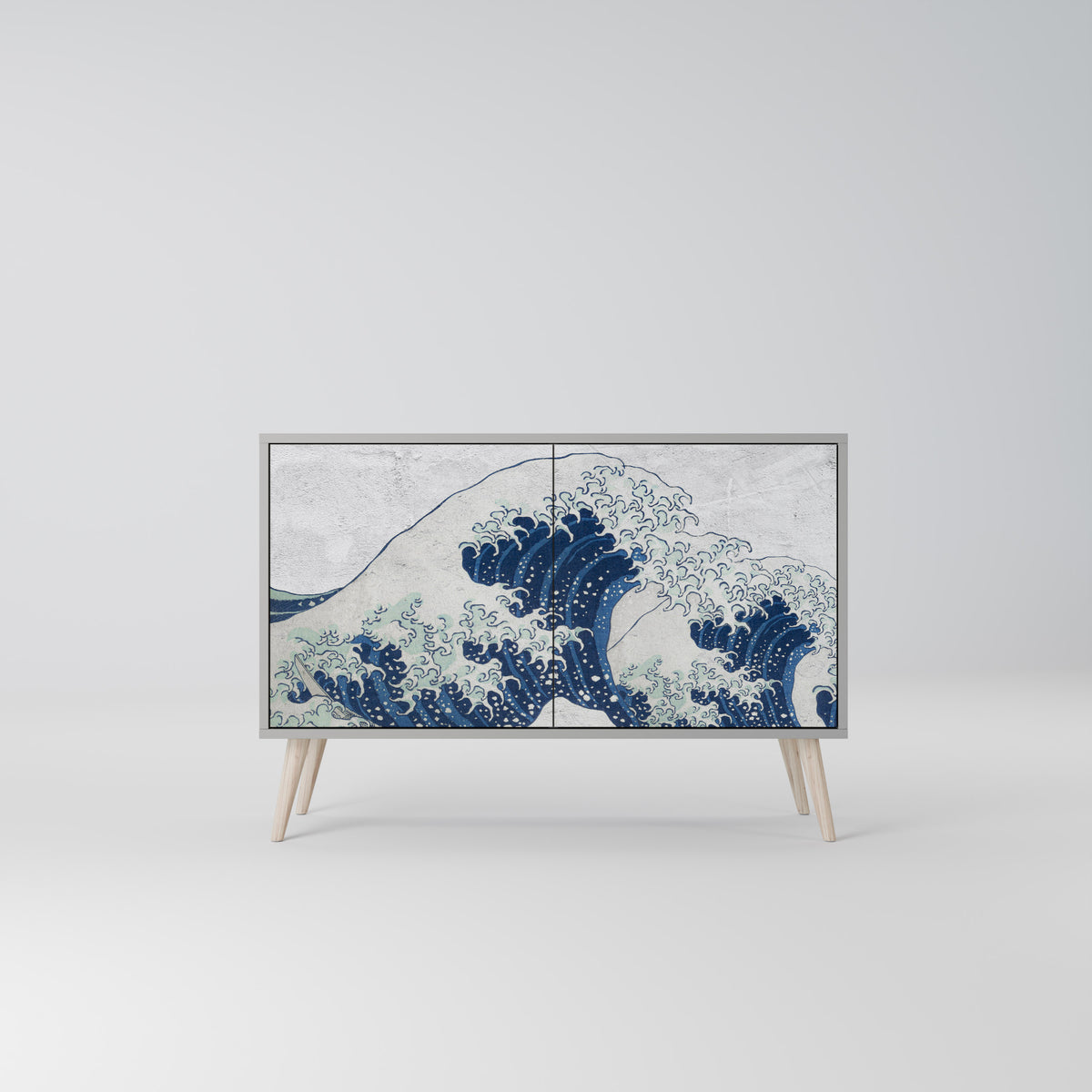 THE GREAT WAVE AT KANAGAWA Dvoudveřová komoda