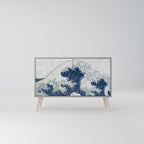THE GREAT WAVE AT KANAGAWA 2-Door Sideboard