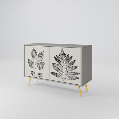 LEAFY STAMPS Dvoudveřová komoda