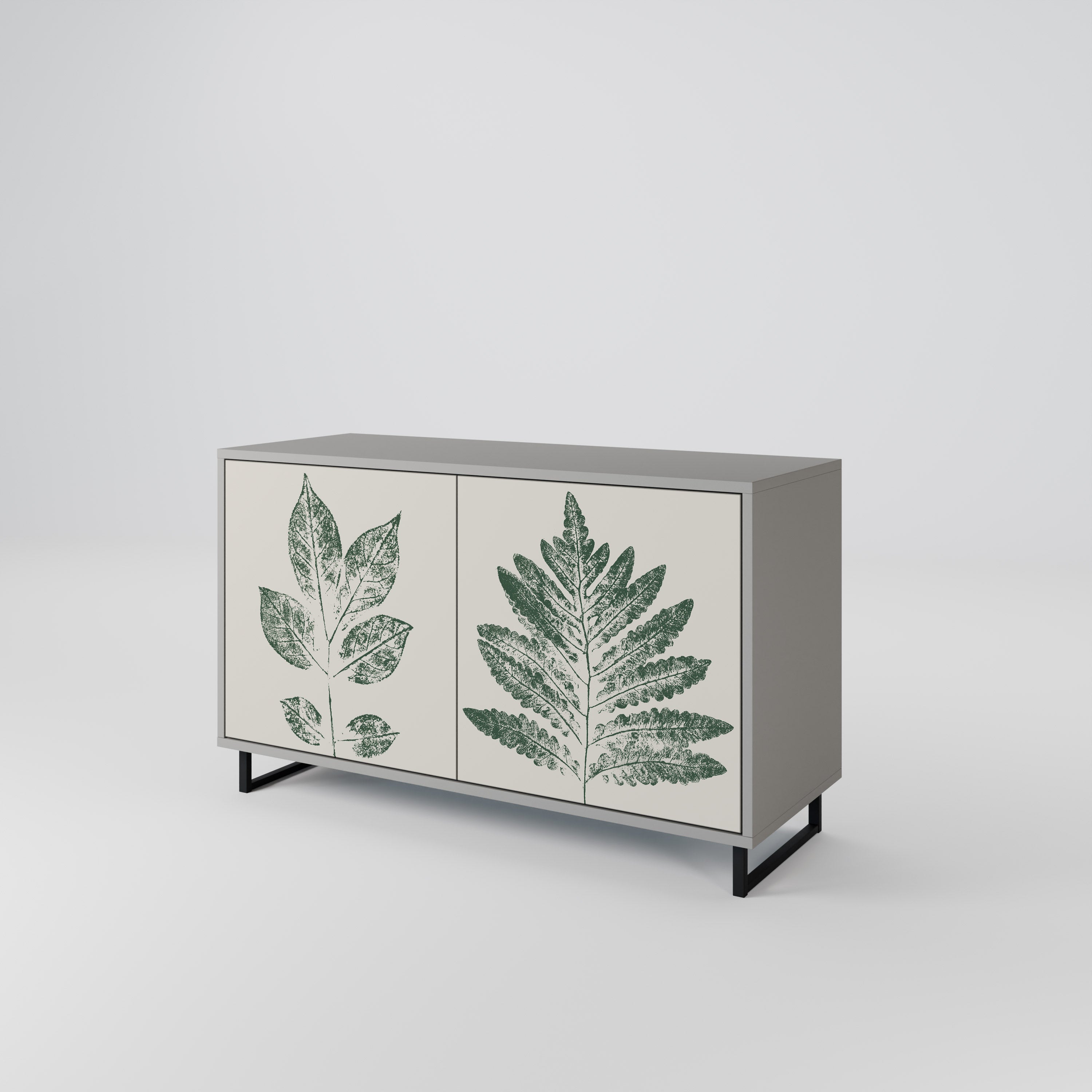 GREEN LEAFY STAMPS 2-Door Sideboard