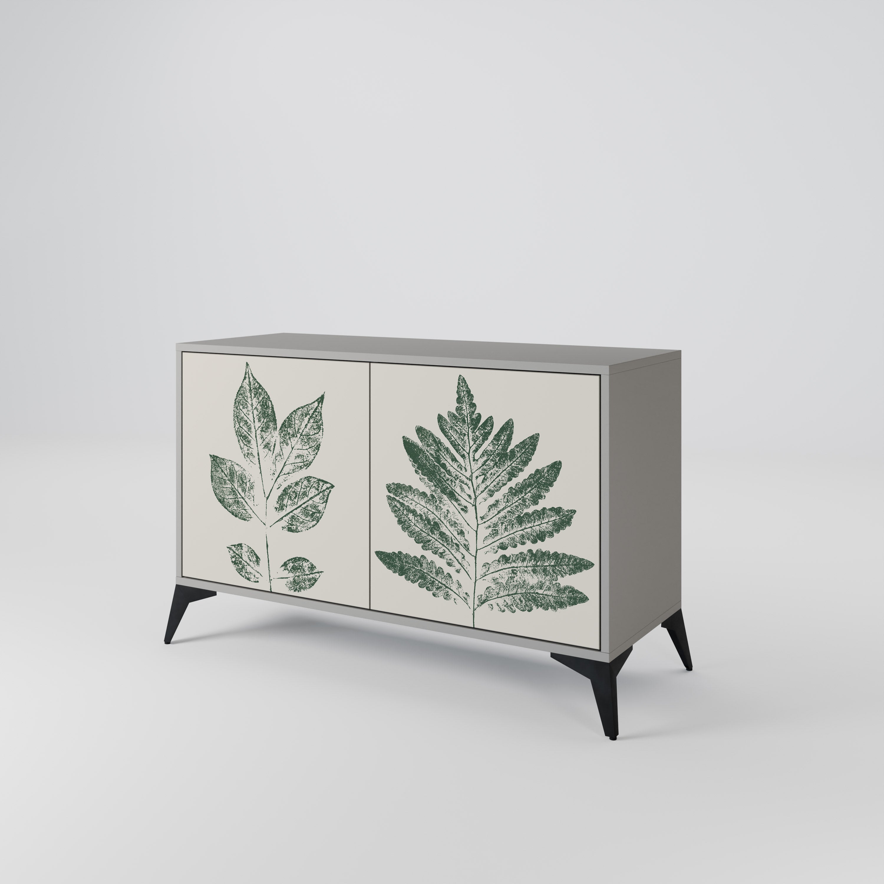 GREEN LEAFY STAMPS 2-Door Sideboard
