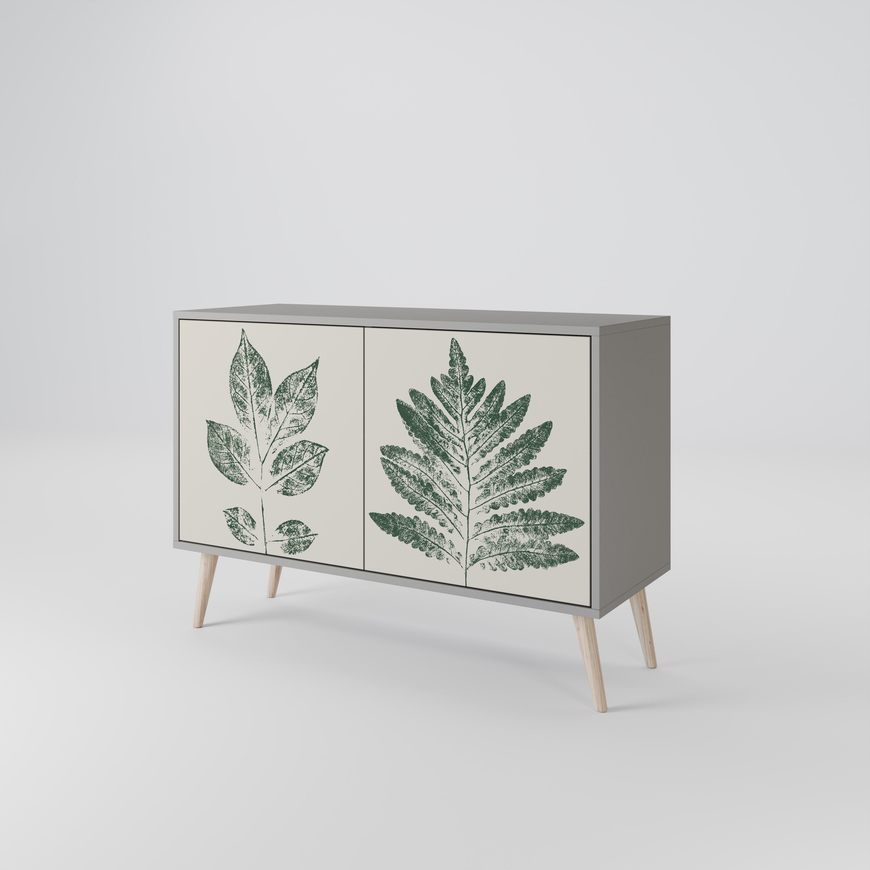 GREEN LEAFY STAMPS 2-Door Sideboard