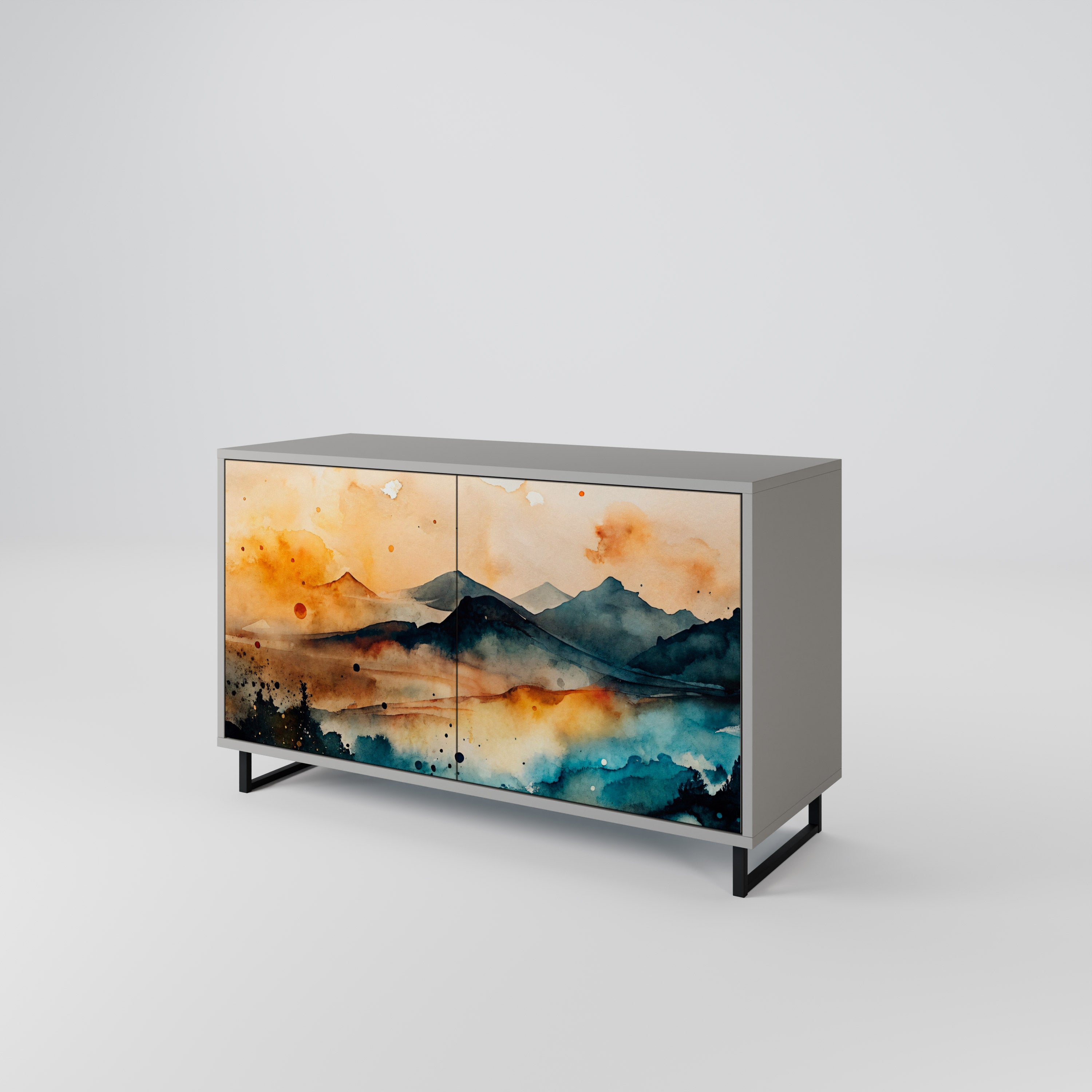 OMINOUS MOUNTAINS 2-Door Sideboard