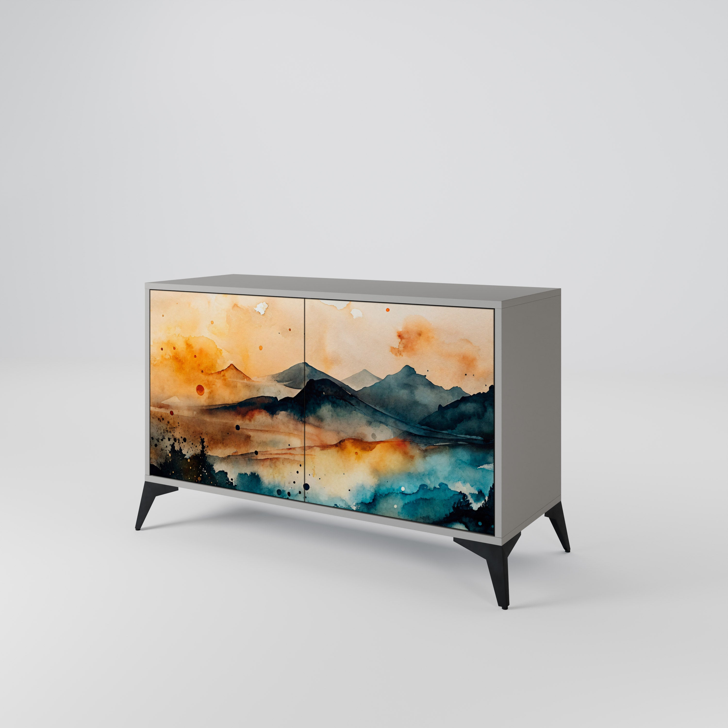 OMINOUS MOUNTAINS 2-Door Sideboard