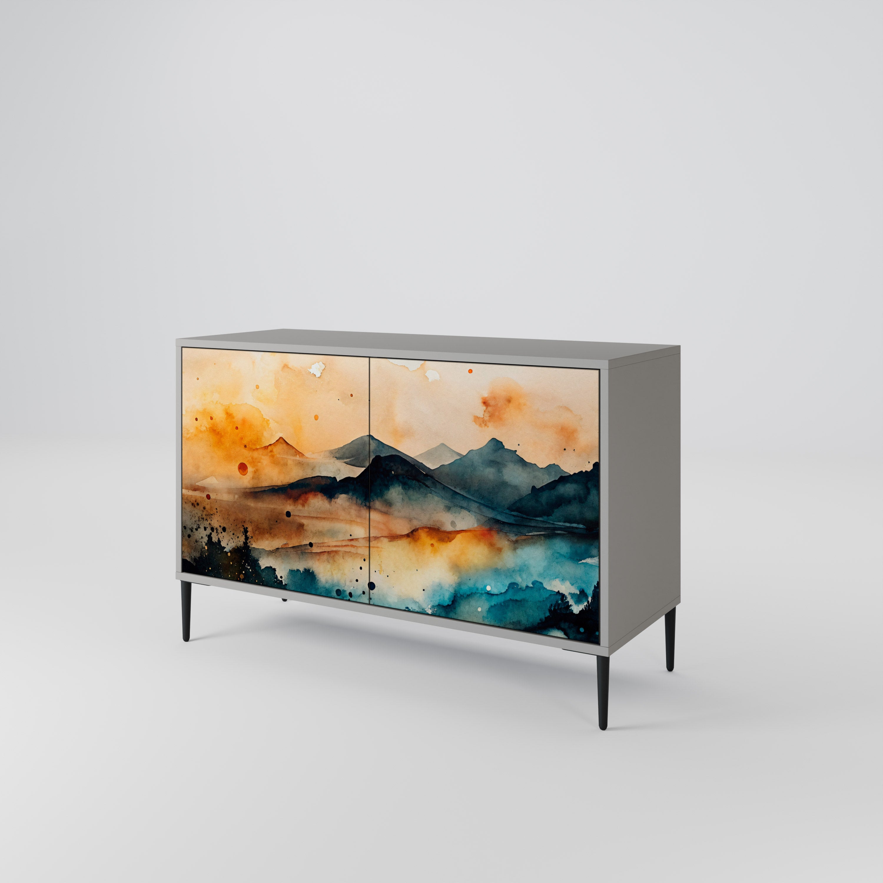 OMINOUS MOUNTAINS 2-Door Sideboard