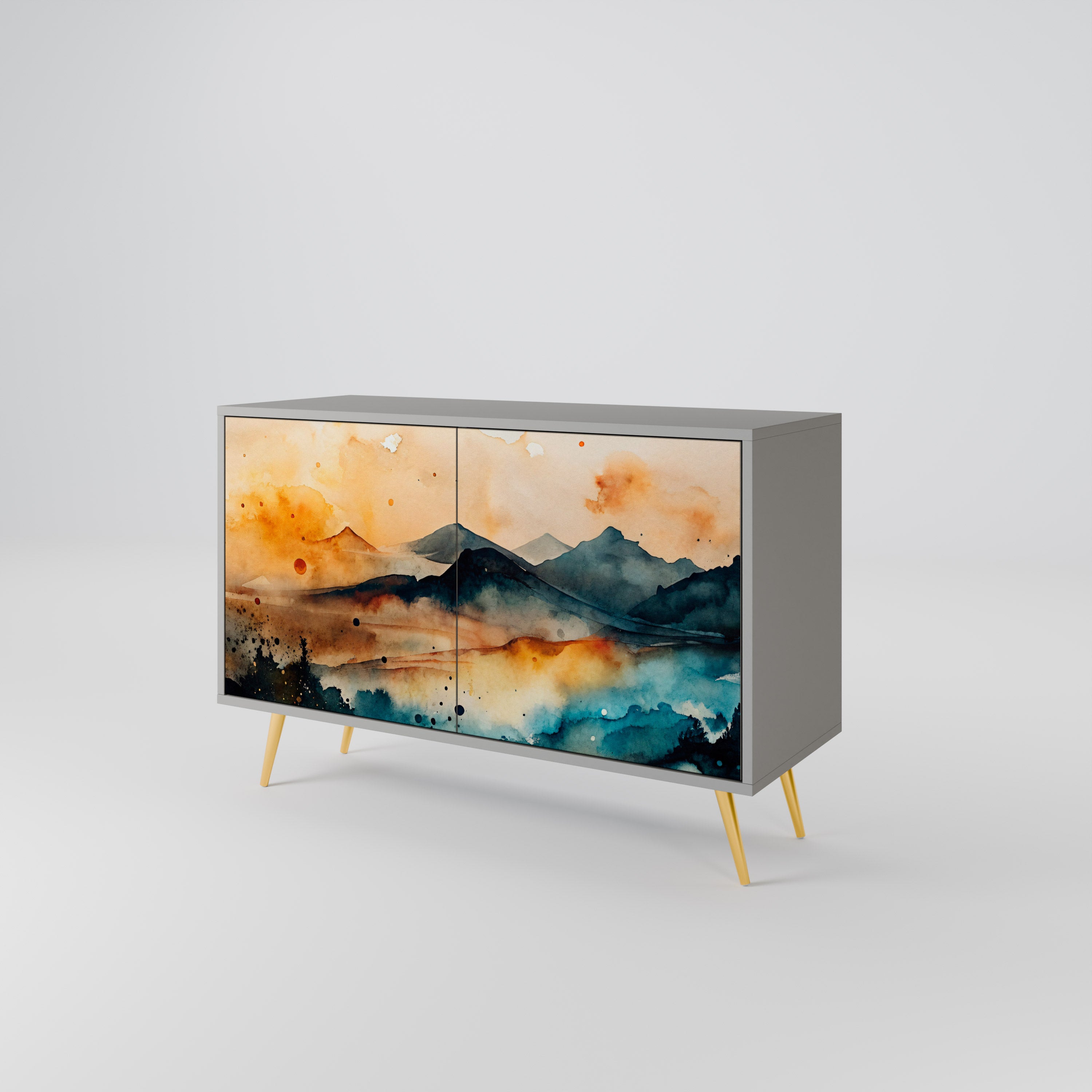 OMINOUS MOUNTAINS 2-Door Sideboard