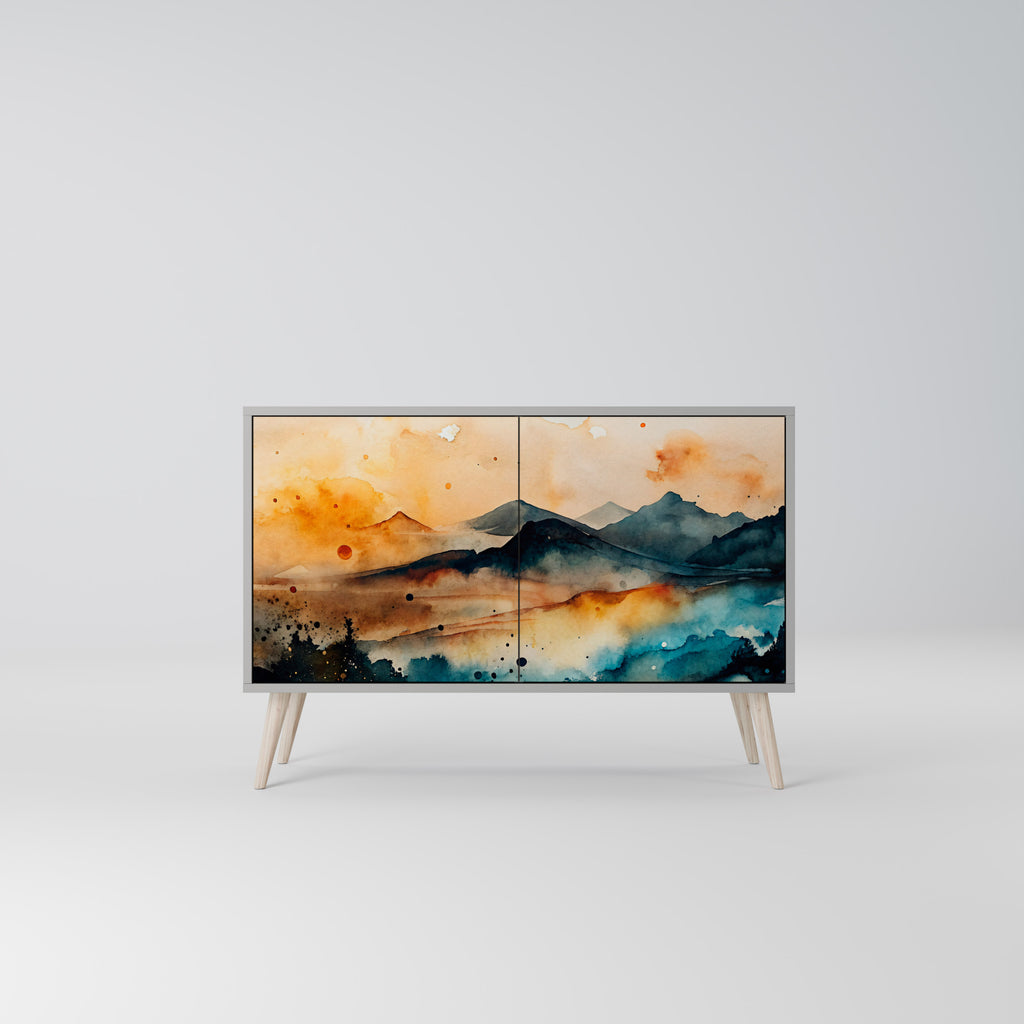 OMINOUS MOUNTAINS 2-Door Sideboard