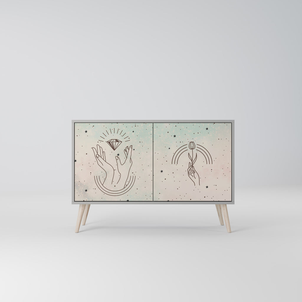 DELICATE BEAUTY 2-Door Sideboard