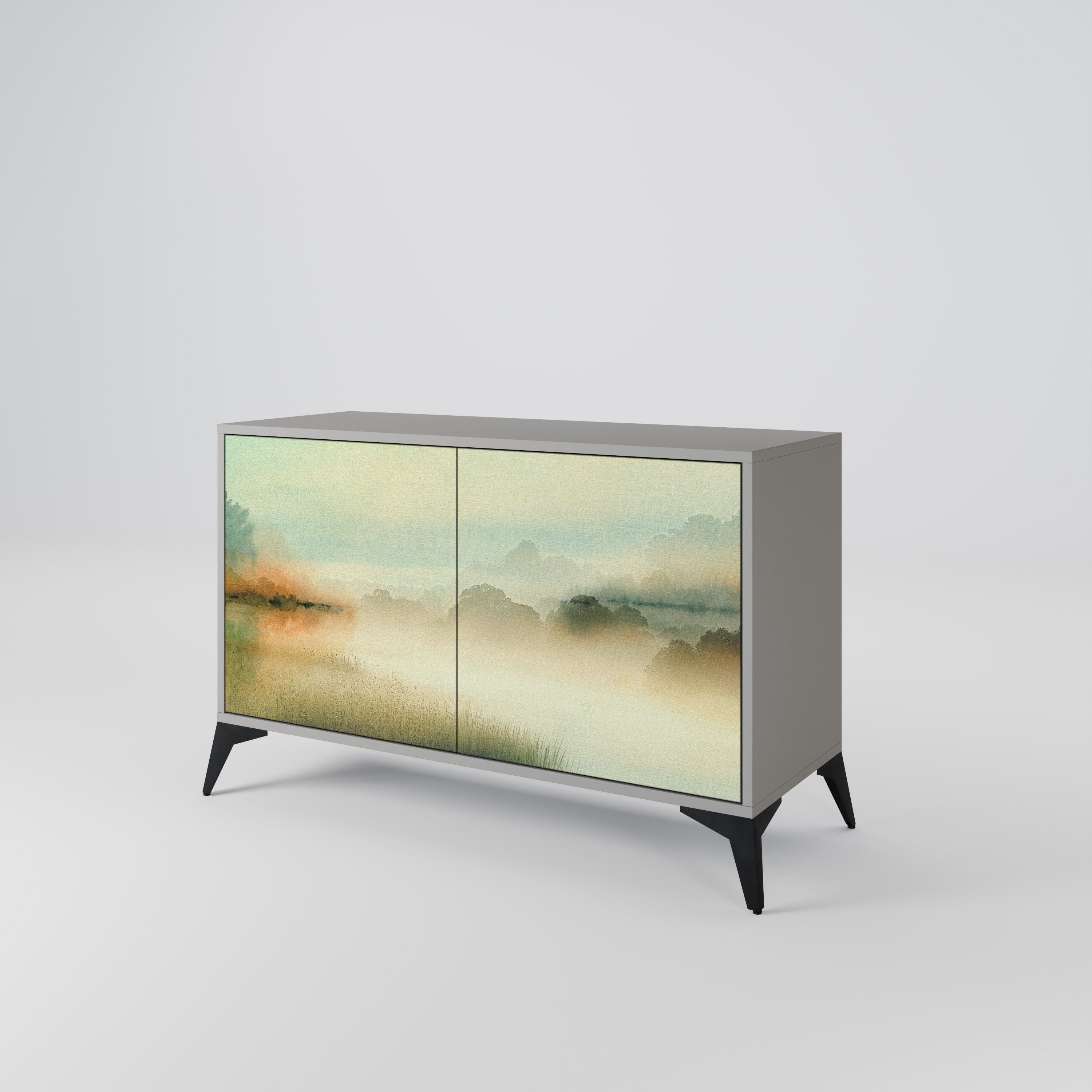 MORNING BY THE LAKE 2-Door Sideboard
