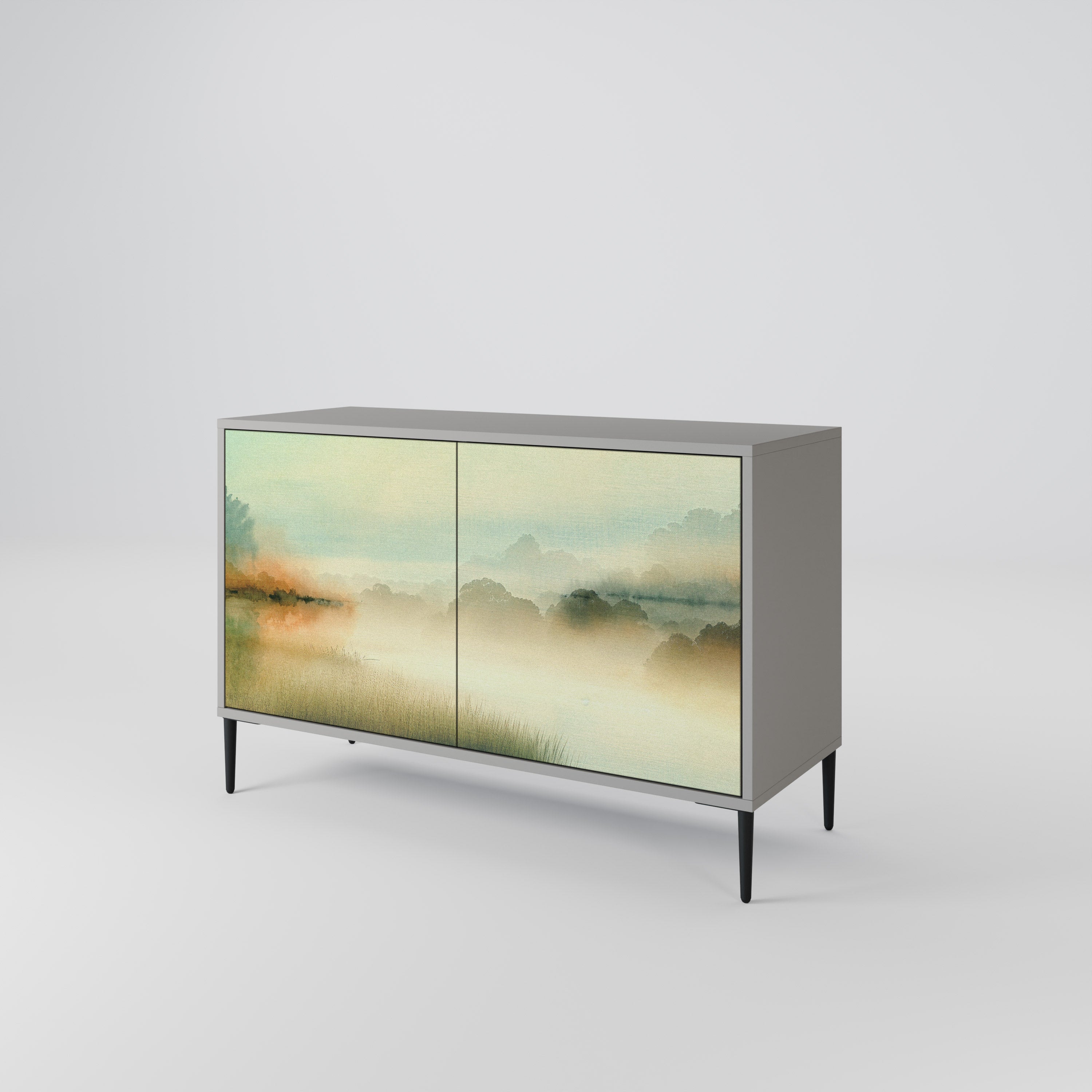 MORNING BY THE LAKE 2-Door Sideboard