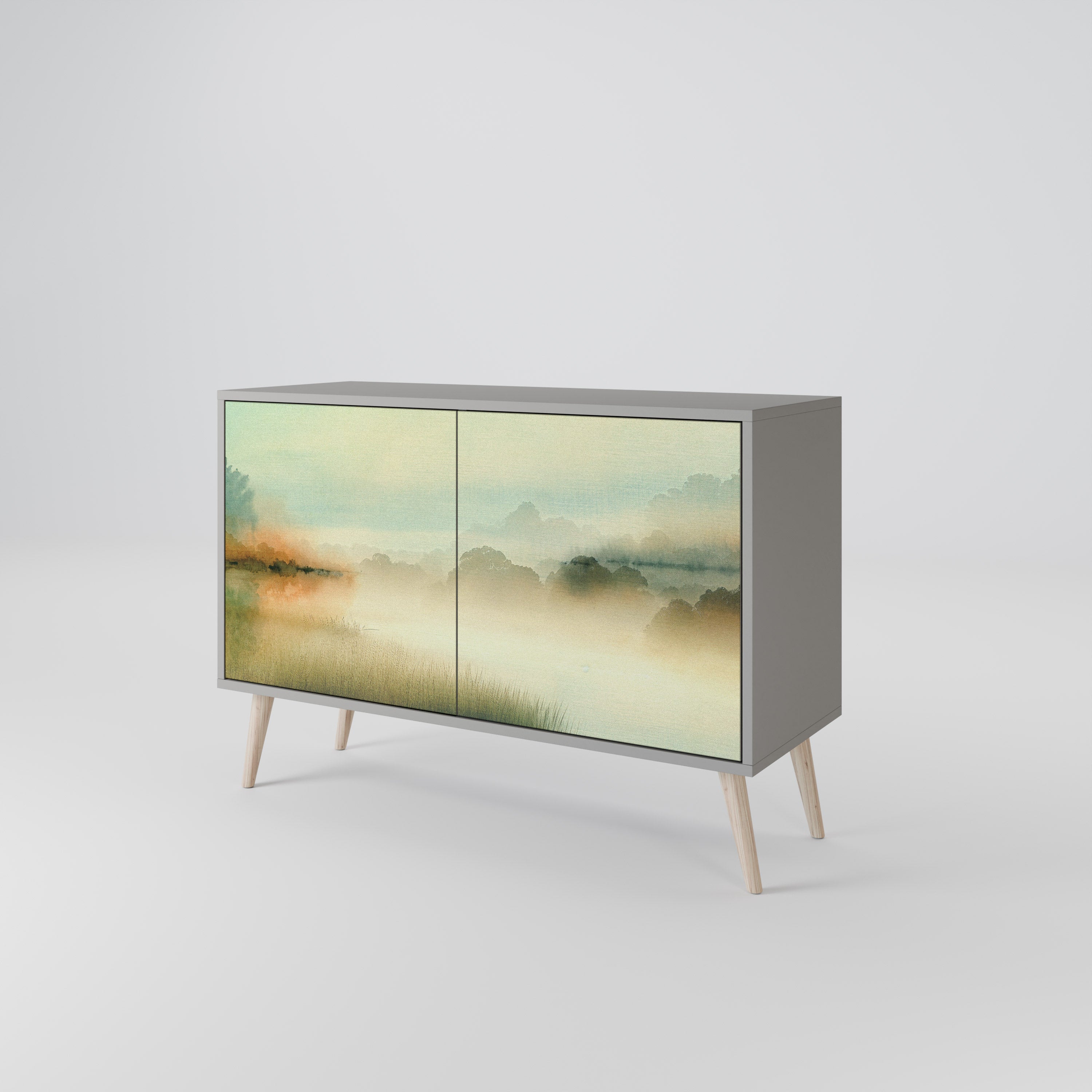 MORNING BY THE LAKE 2-Door Sideboard