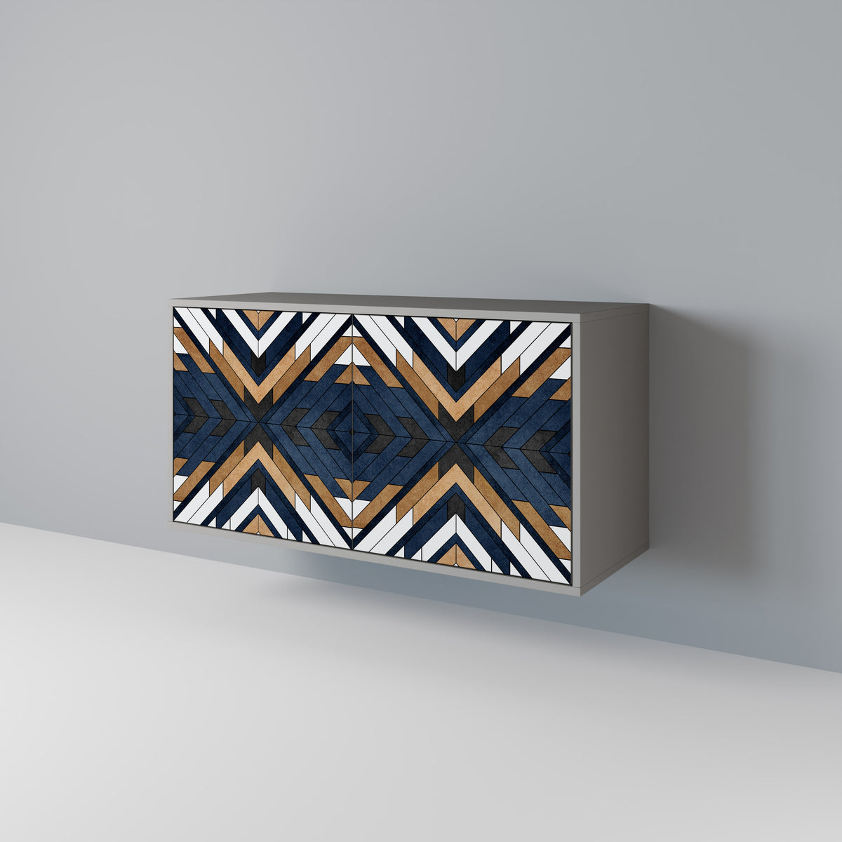 ARTFUL GEOMETRY Dvoudveřová komoda
