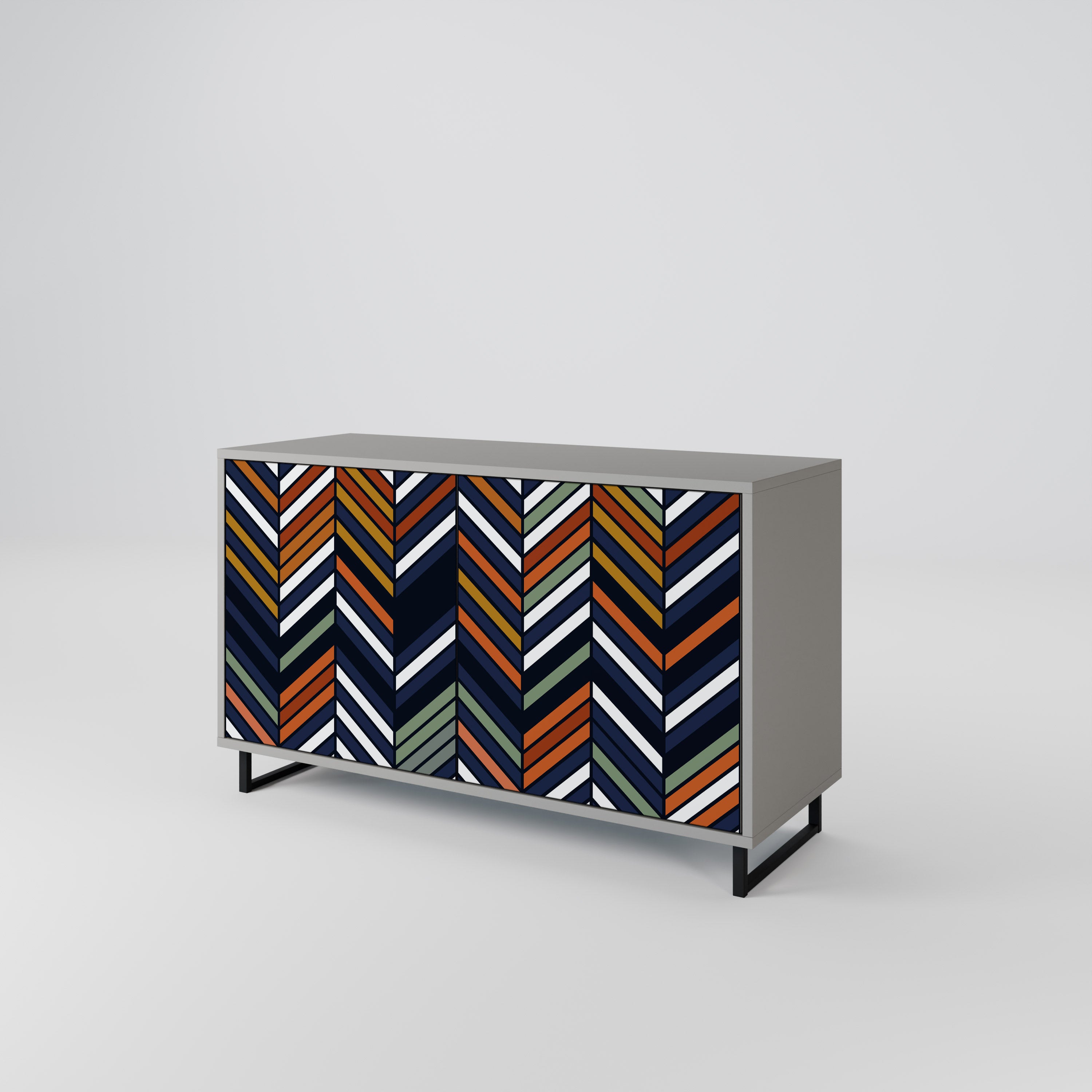 VIBRANT PATCHWORK 2-Door Sideboard
