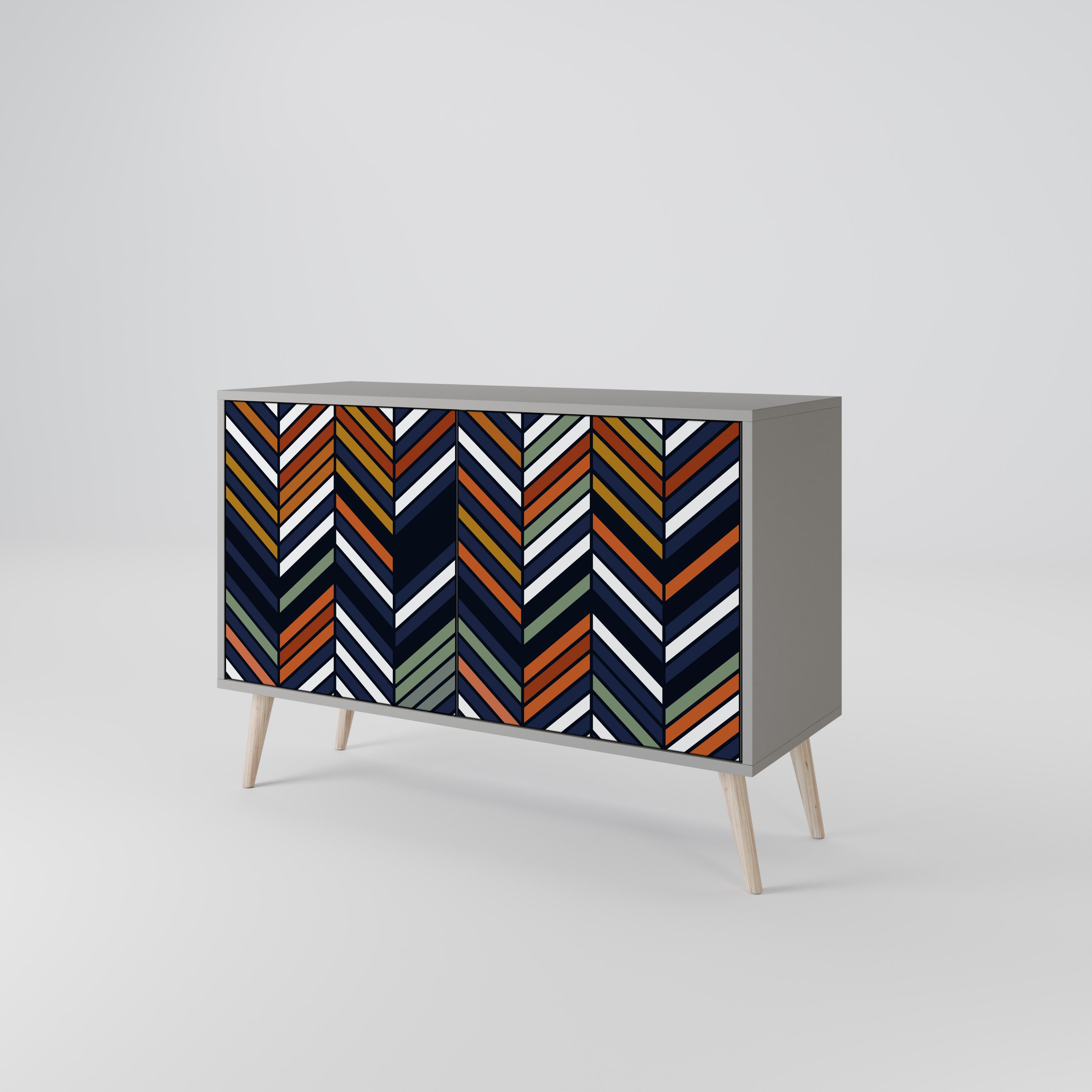 VIBRANT PATCHWORK 2-Door Sideboard