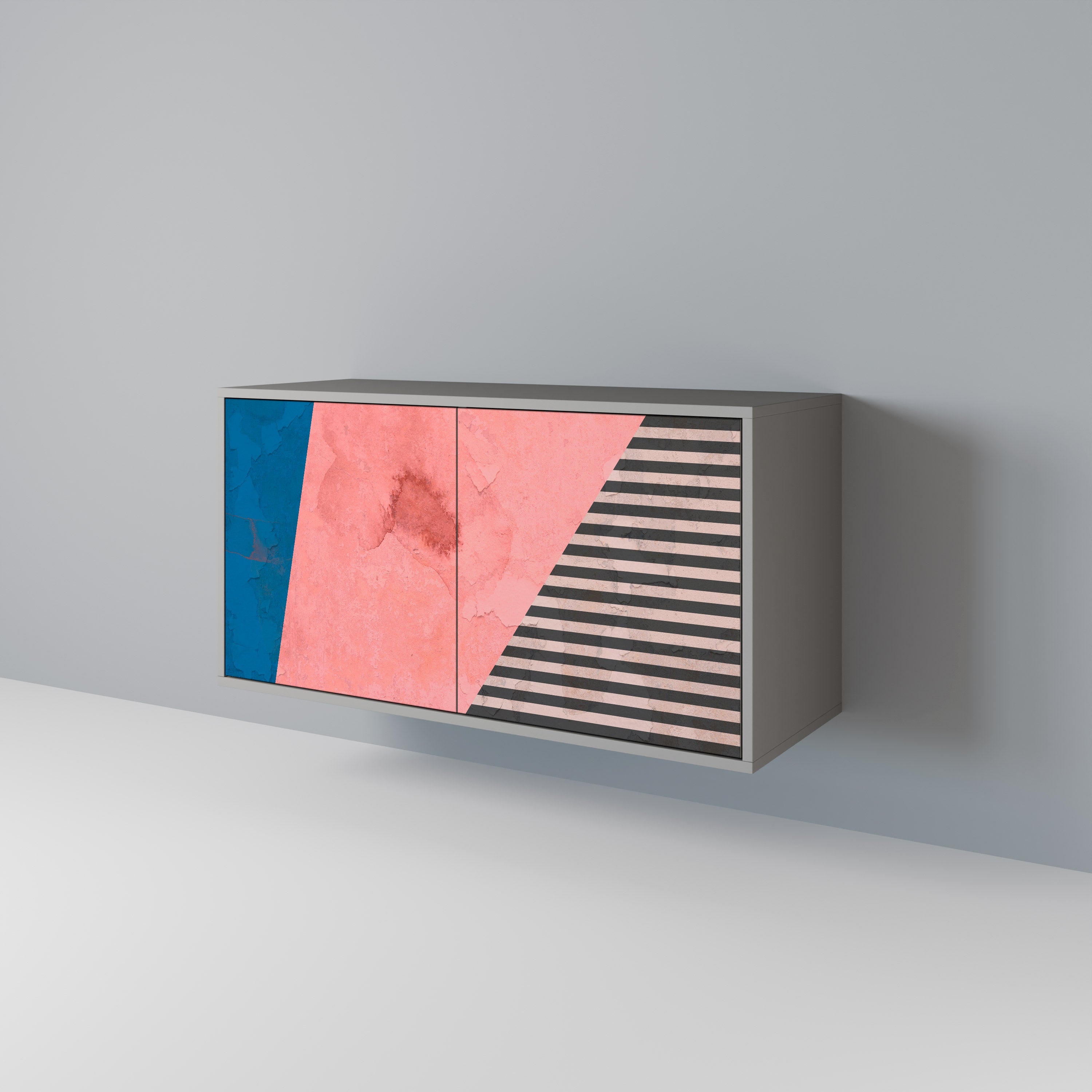 GLAMOROUS STRIPE 2-Door Sideboard