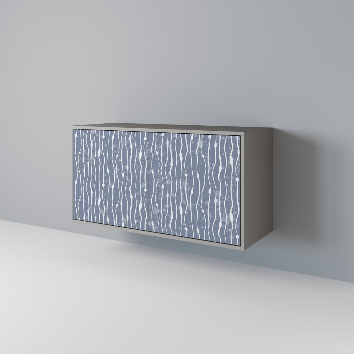 GRAPHITE RAIN Dvoudveřová komoda