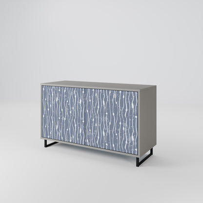 GRAPHITE RAIN Dvoudveřová komoda