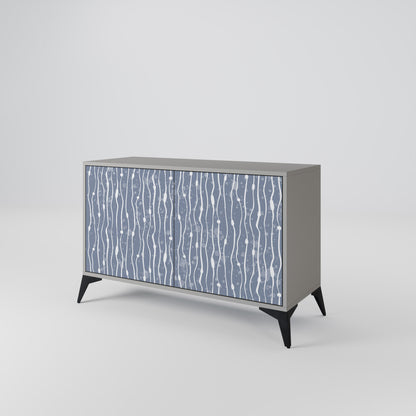 GRAPHITE RAIN Dvoudveřová komoda