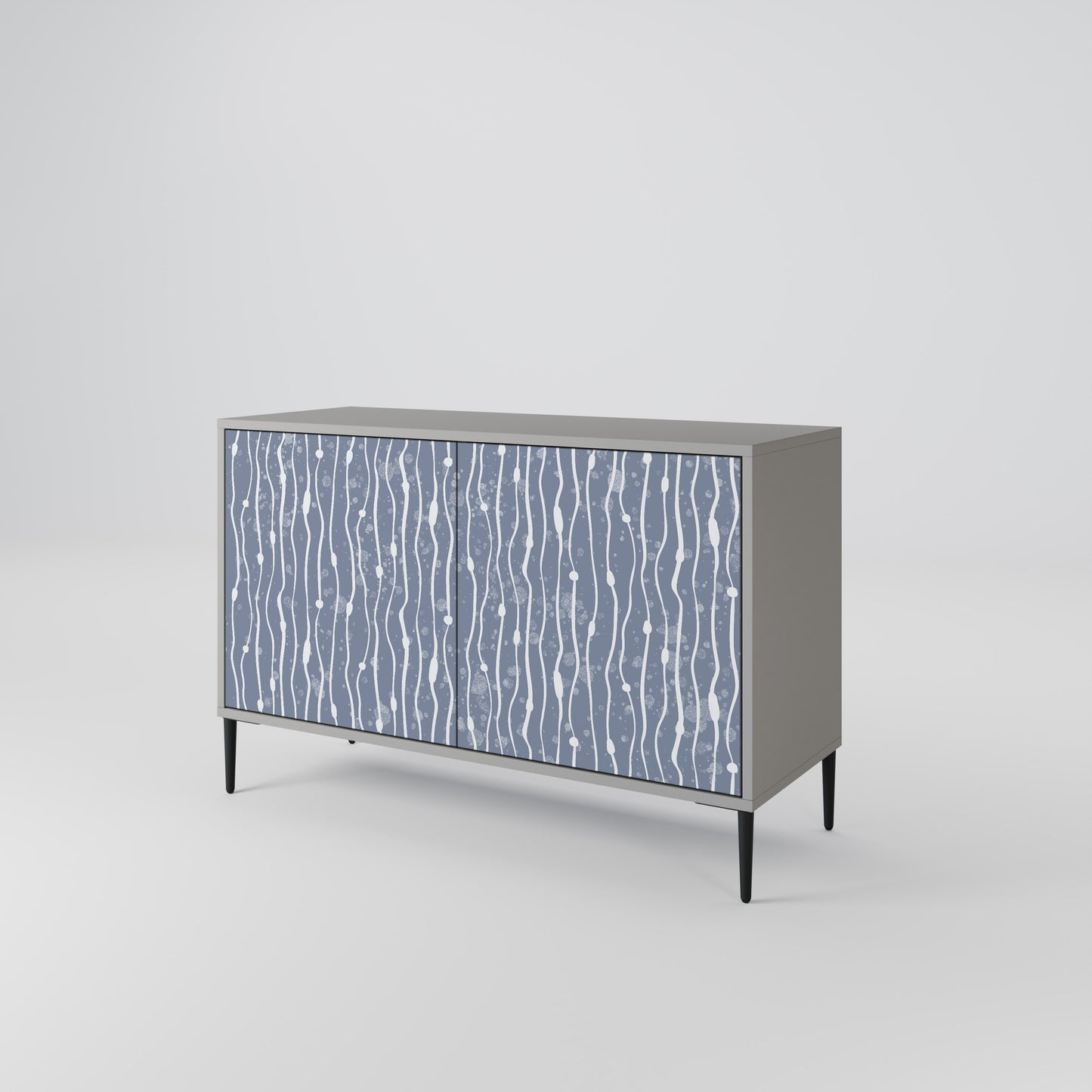 GRAPHITE RAIN Dvoudveřová komoda