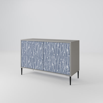 GRAPHITE RAIN Dvoudveřová komoda