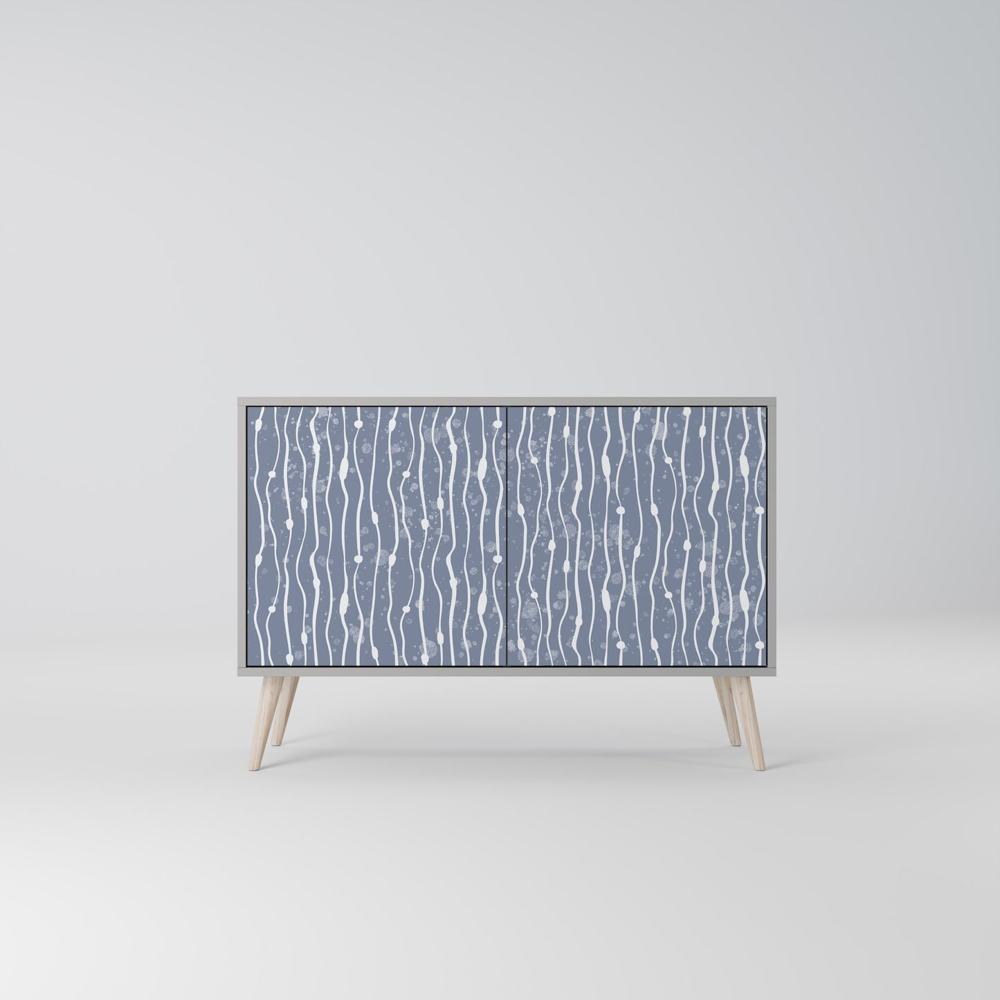 GRAPHITE RAIN Dvoudveřová komoda
