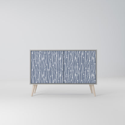 GRAPHITE RAIN Dvoudveřová komoda