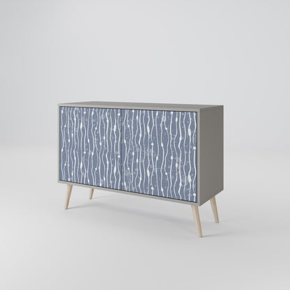 GRAPHITE RAIN Dvoudveřová komoda