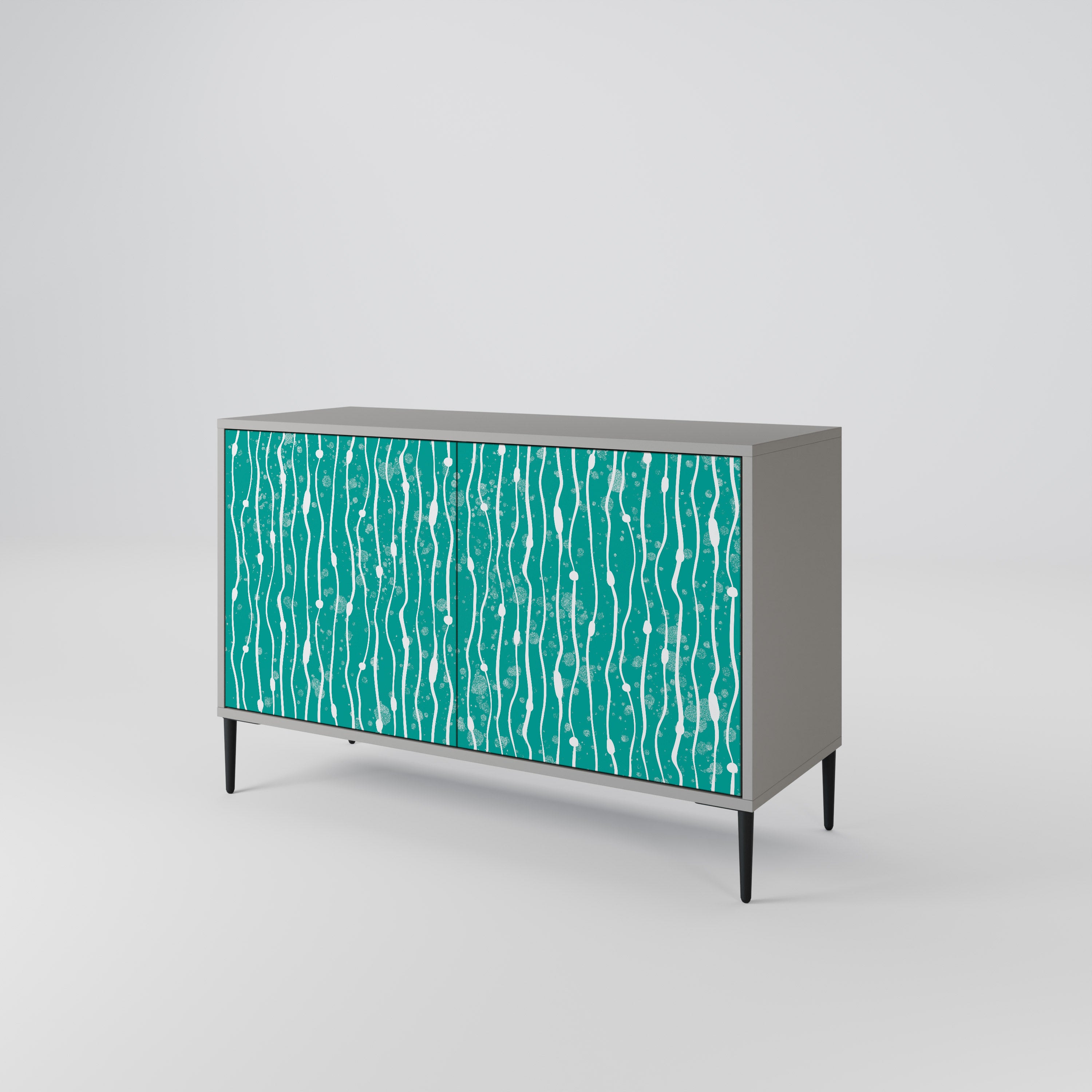 TURQUOISE RAIN 2-Door Sideboard