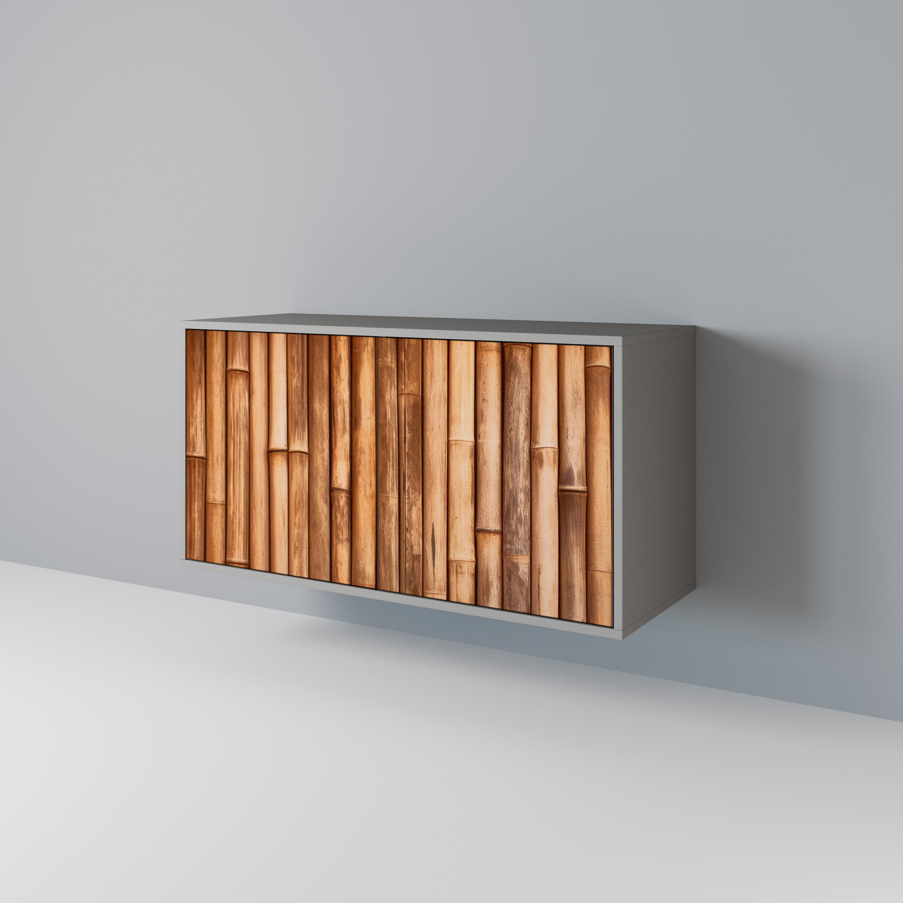 NATURAL WOOD 2-Door Sideboard