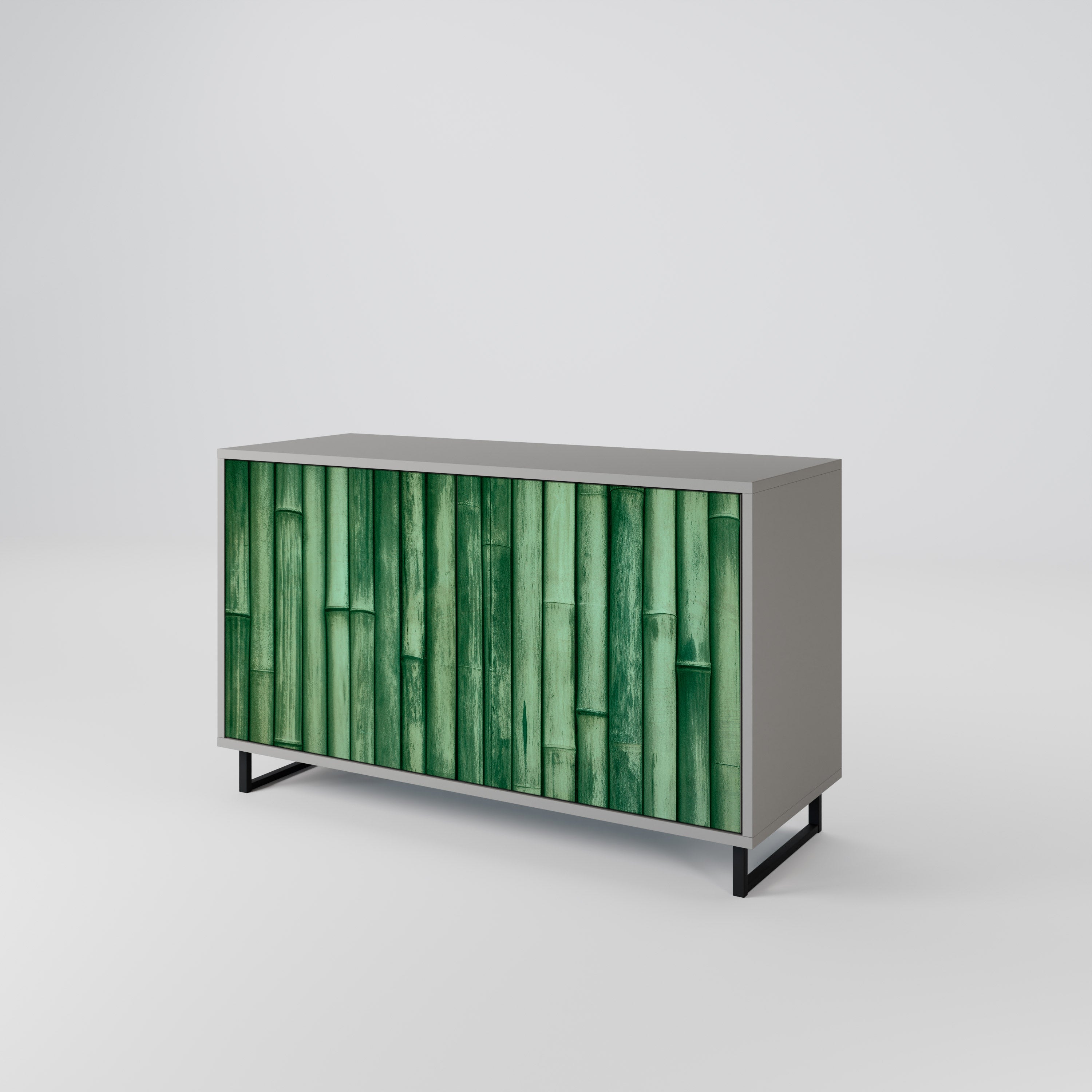 NATURAL GREEN 2-Door Sideboard