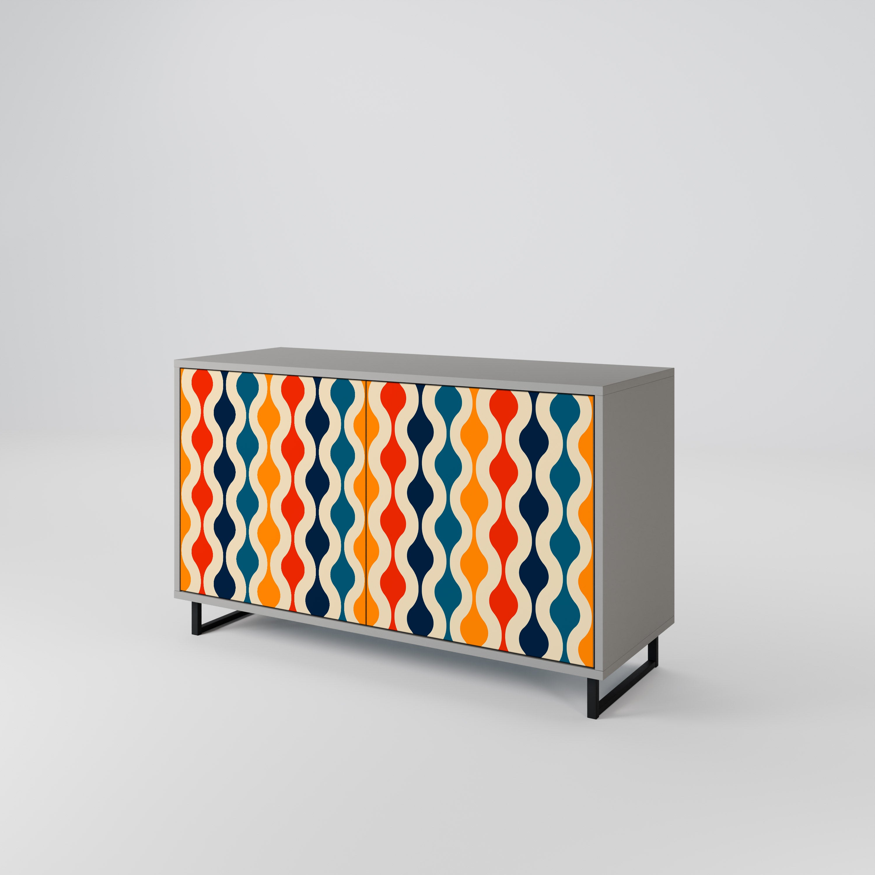 COLORFUL NOSTALGIA 2-Door Sideboard