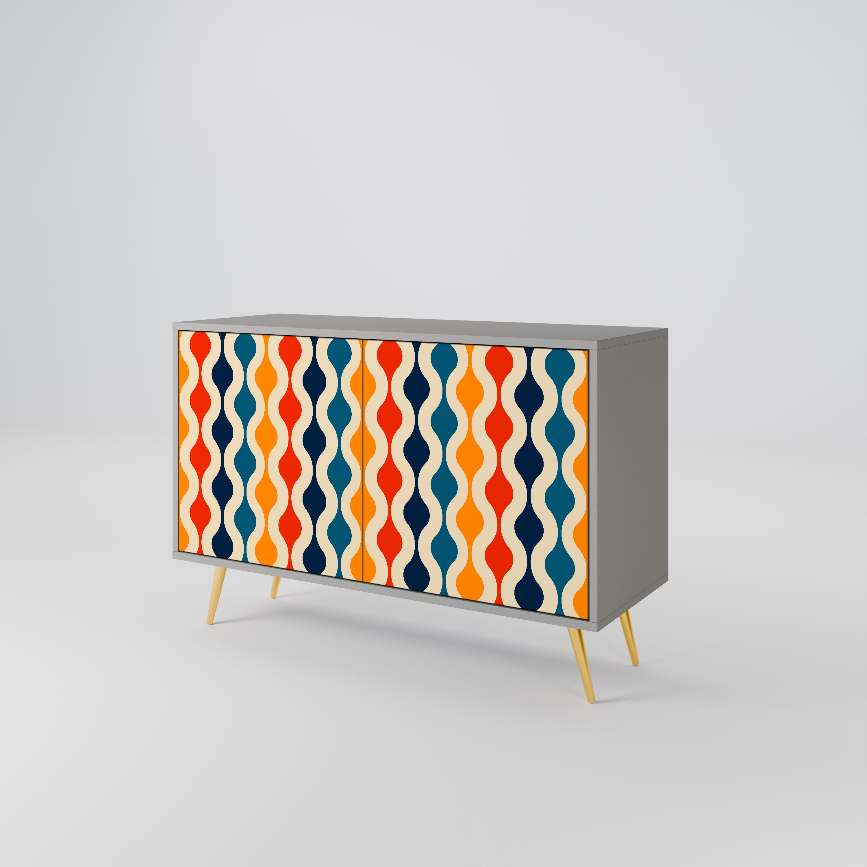 COLORFUL NOSTALGIA 2-Door Sideboard