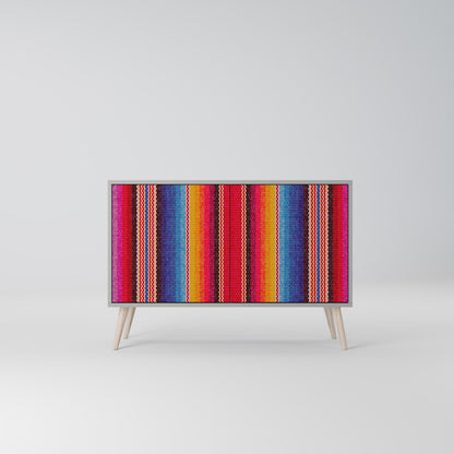 ETHNIC MEXICAN Dvoudveřová komoda