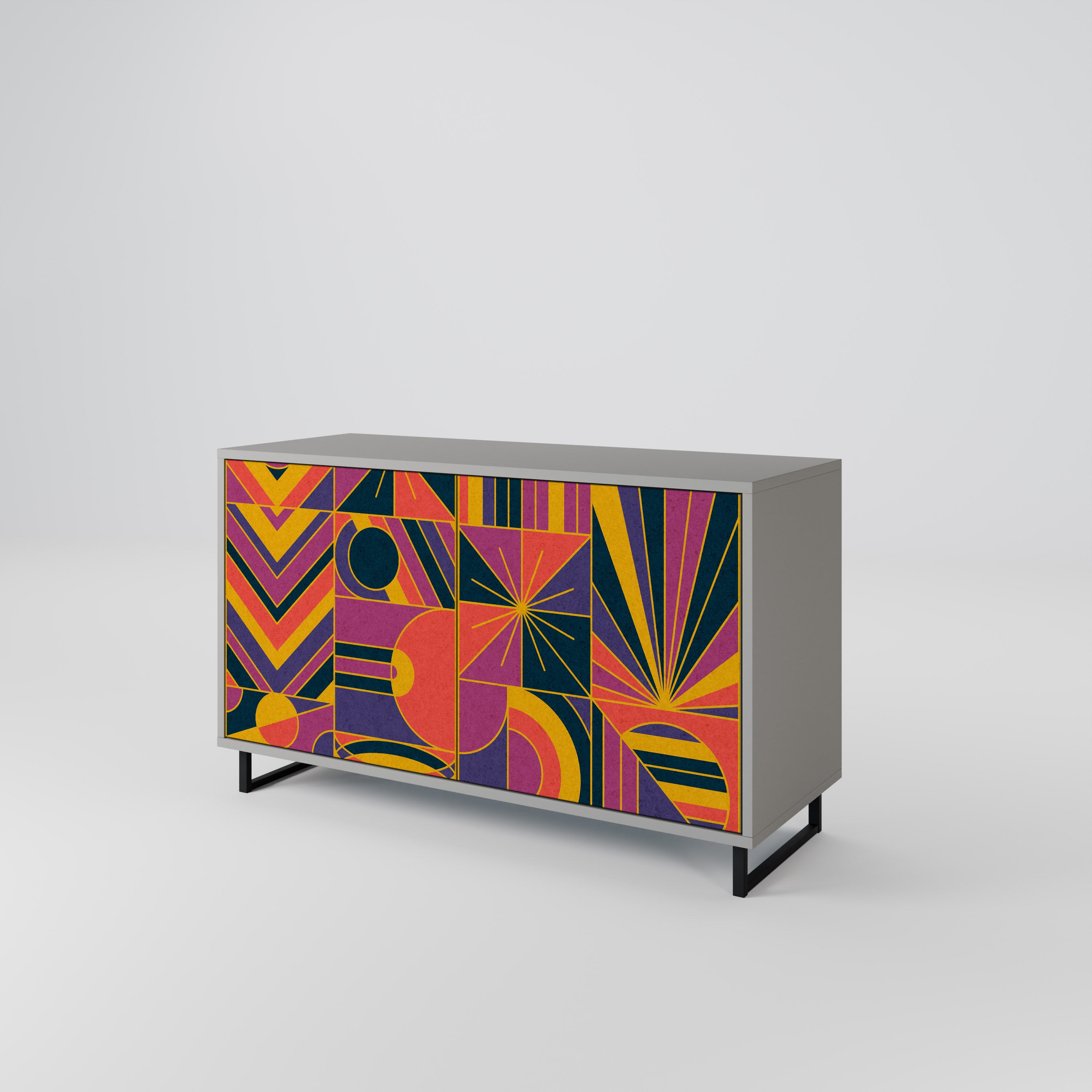 ELECTRIC PATTERNS 2-Door Sideboard