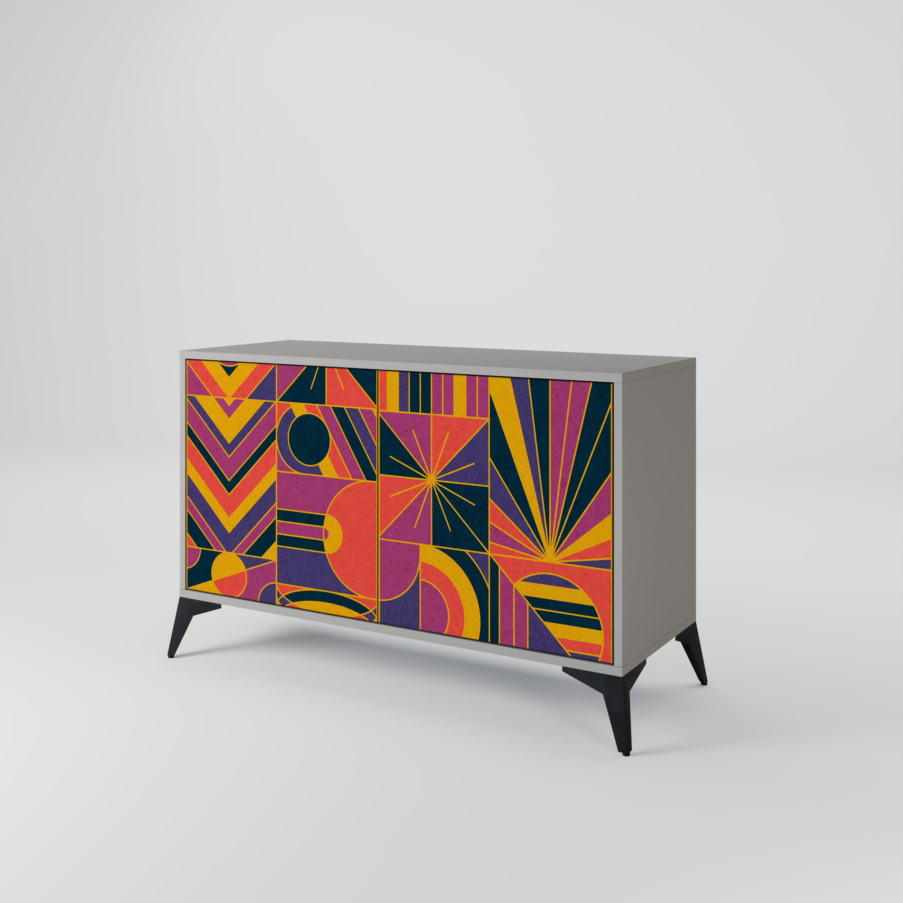 ELECTRIC PATTERNS 2-Door Sideboard