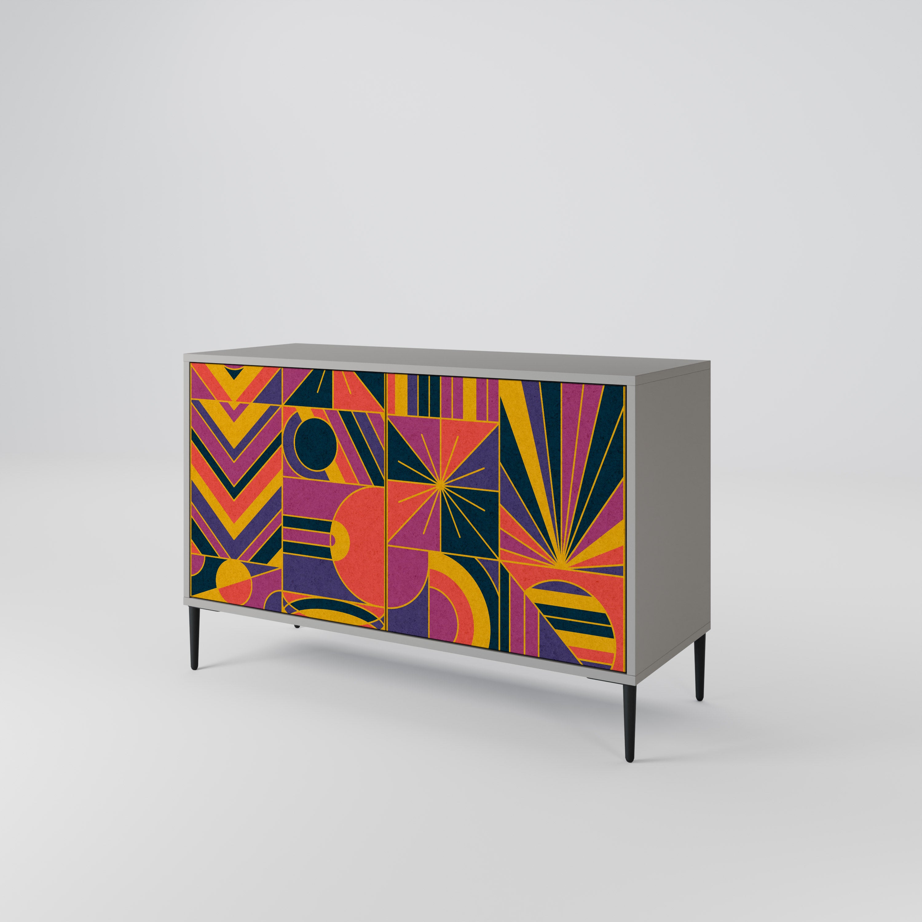 ELECTRIC PATTERNS 2-Door Sideboard