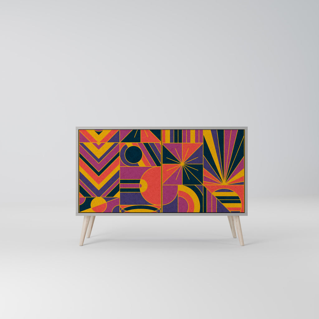 ELECTRIC PATTERNS 2-Door Sideboard