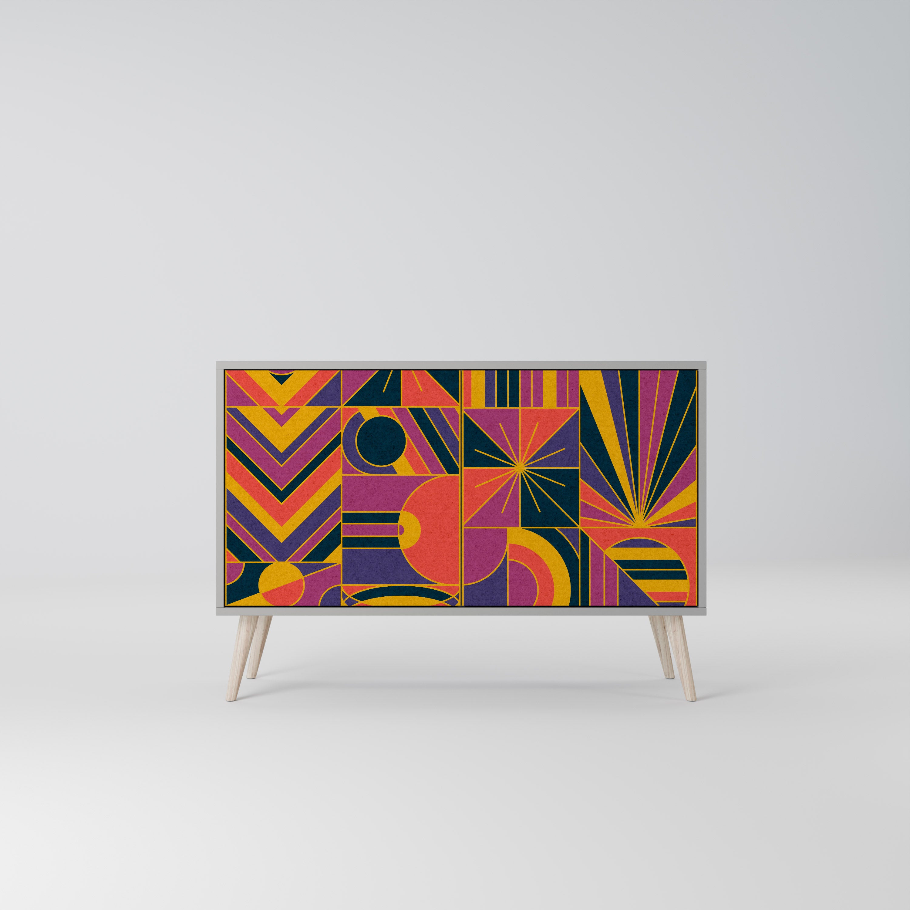 ELECTRIC PATTERNS 2-Door Sideboard