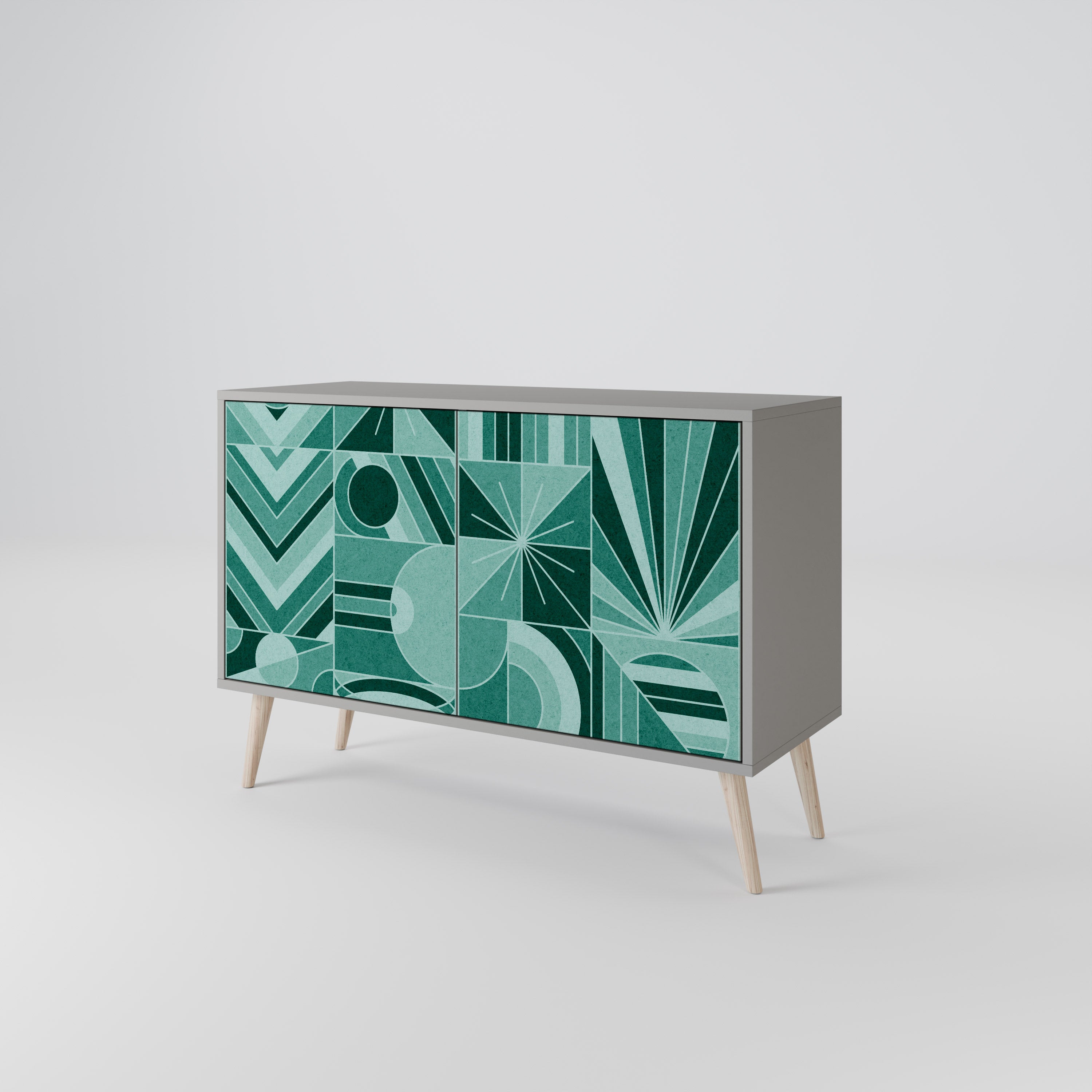 HARMONIC GRID 2-Door Sideboard