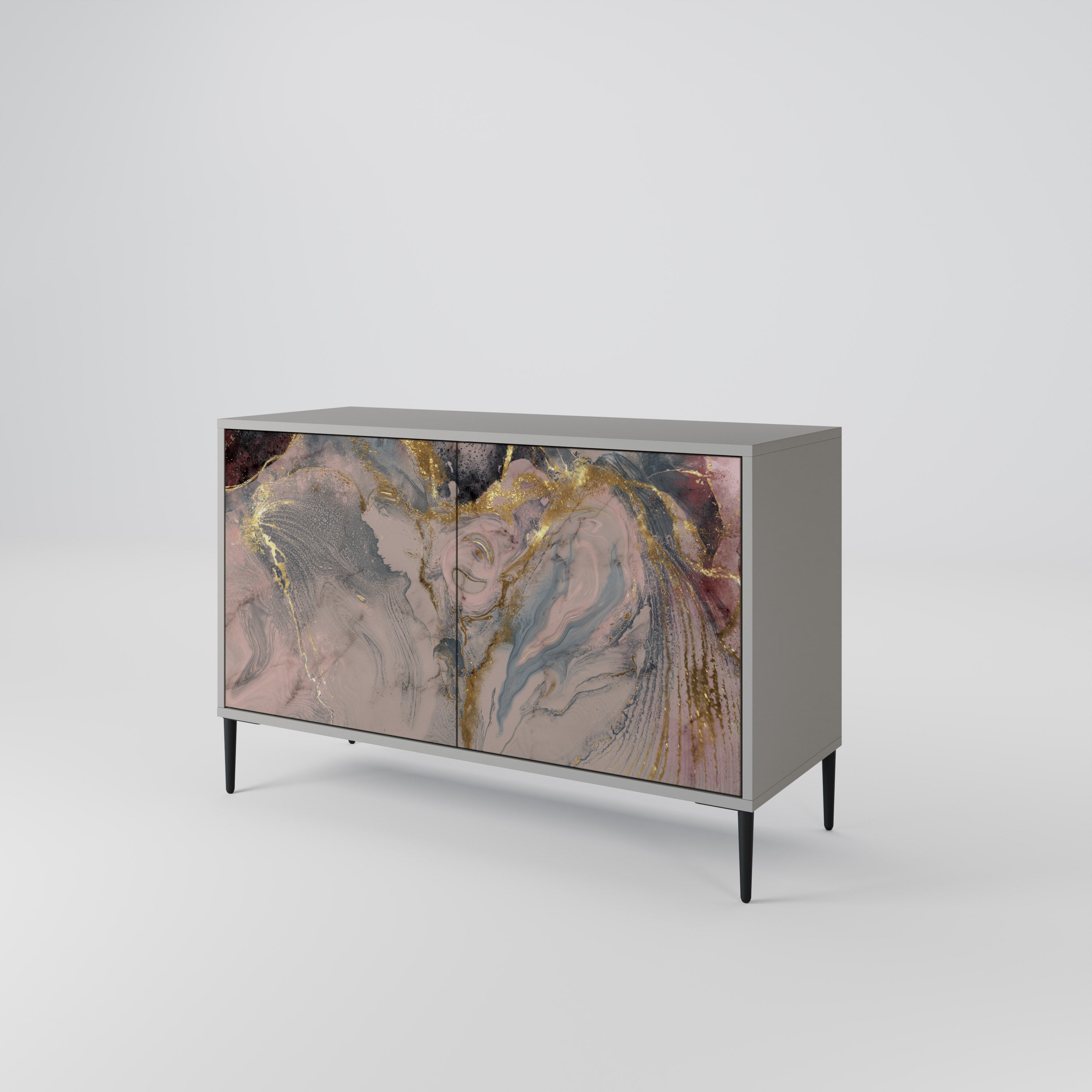 GILDED SWIRLS 2-Door Sideboard