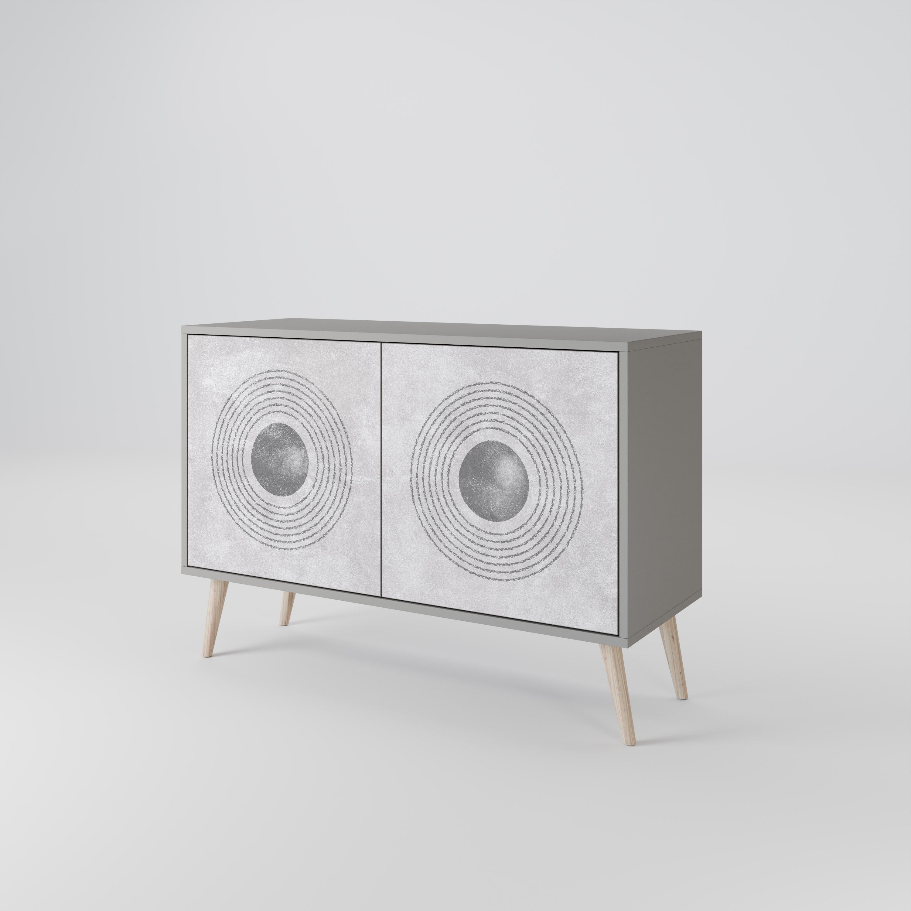 SOLID CIRCLES 2-Door Sideboard