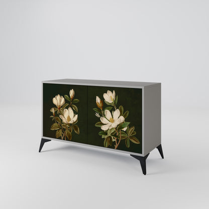 FLORAL NOIR Dvoudveřová komoda