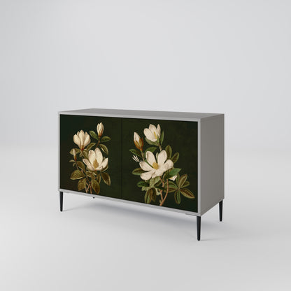 FLORAL NOIR Dvoudveřová komoda