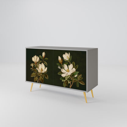FLORAL NOIR Dvoudveřová komoda