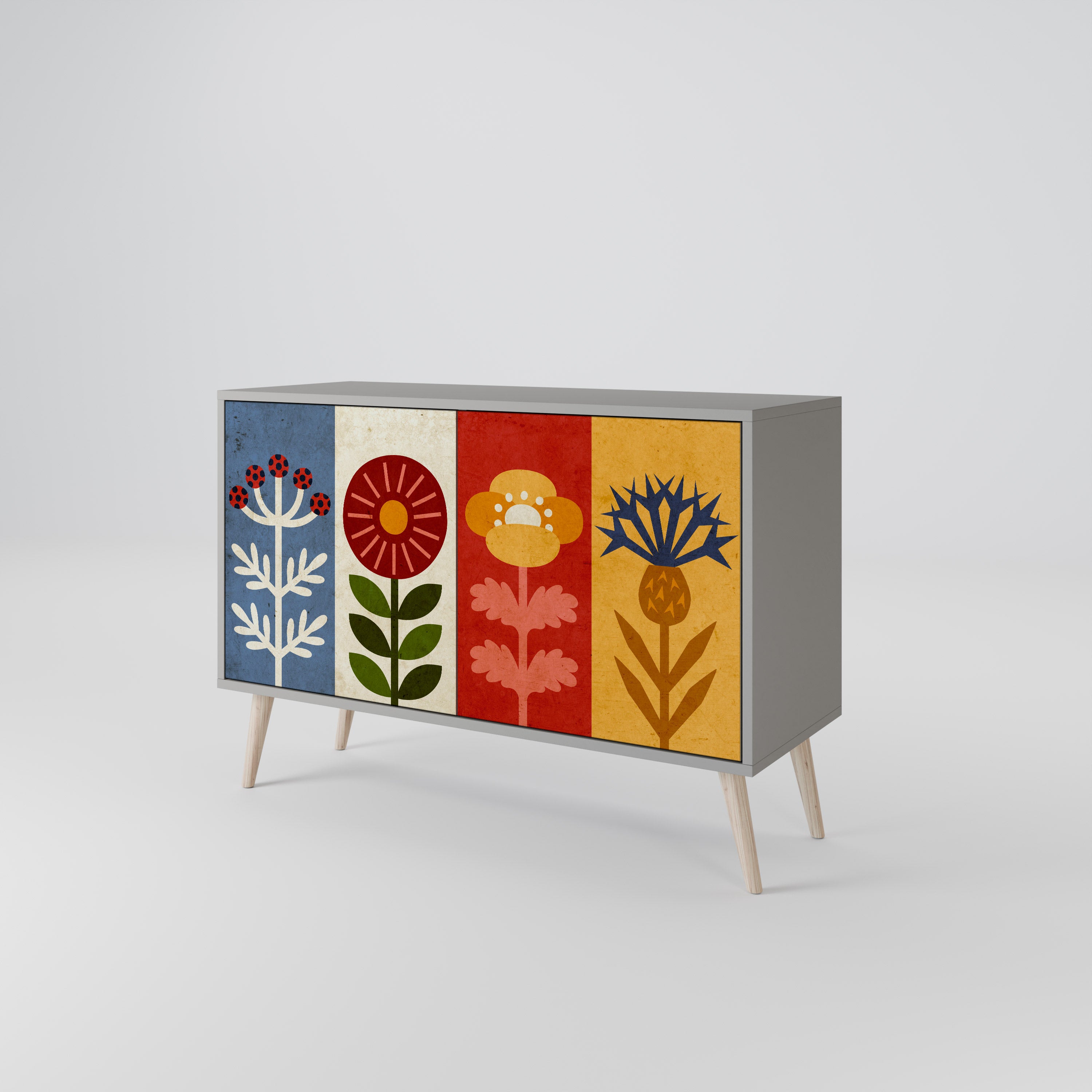 SCANDIC FLOWERET 2-Door Sideboard