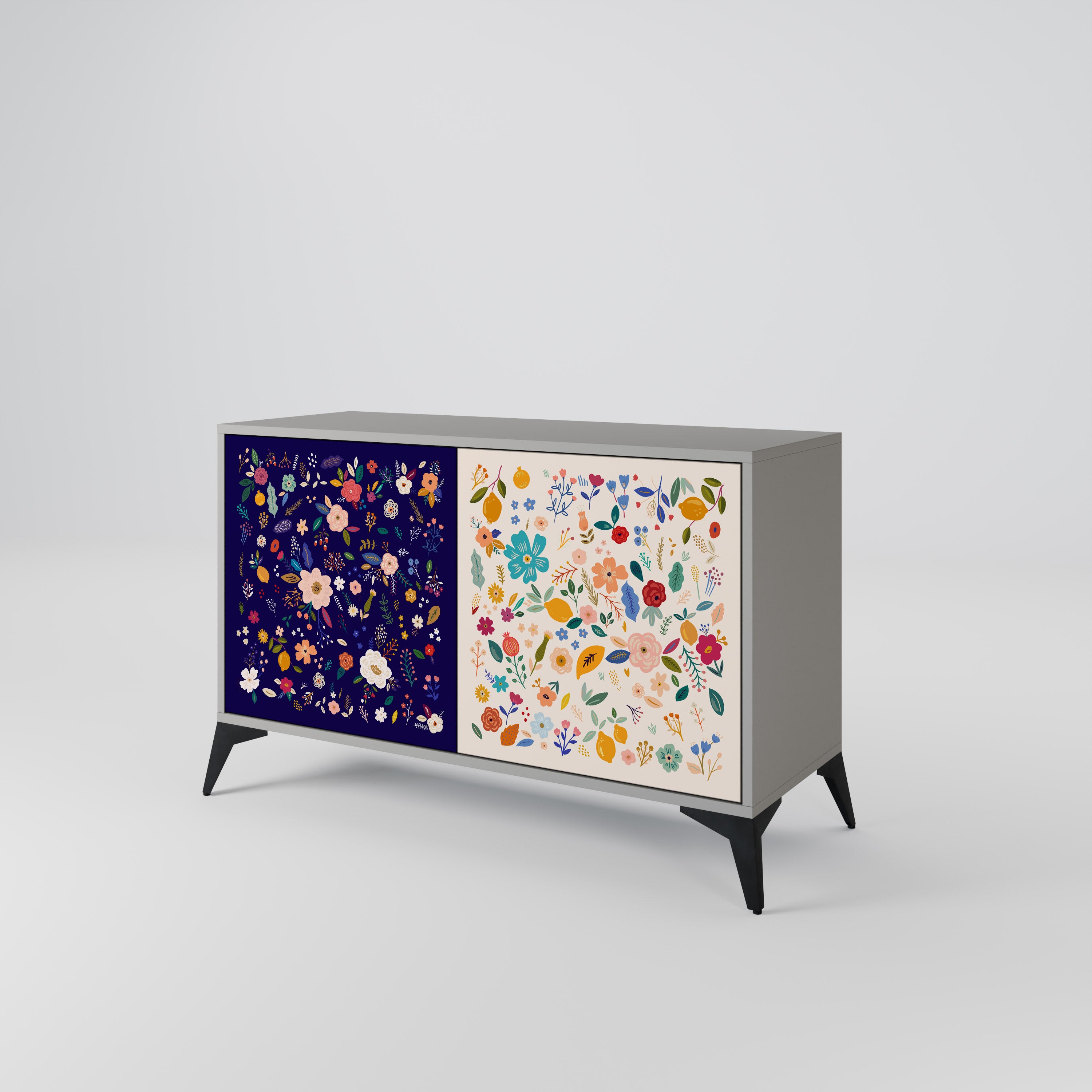 FLORAL COMBINATION 2-Door Sideboard