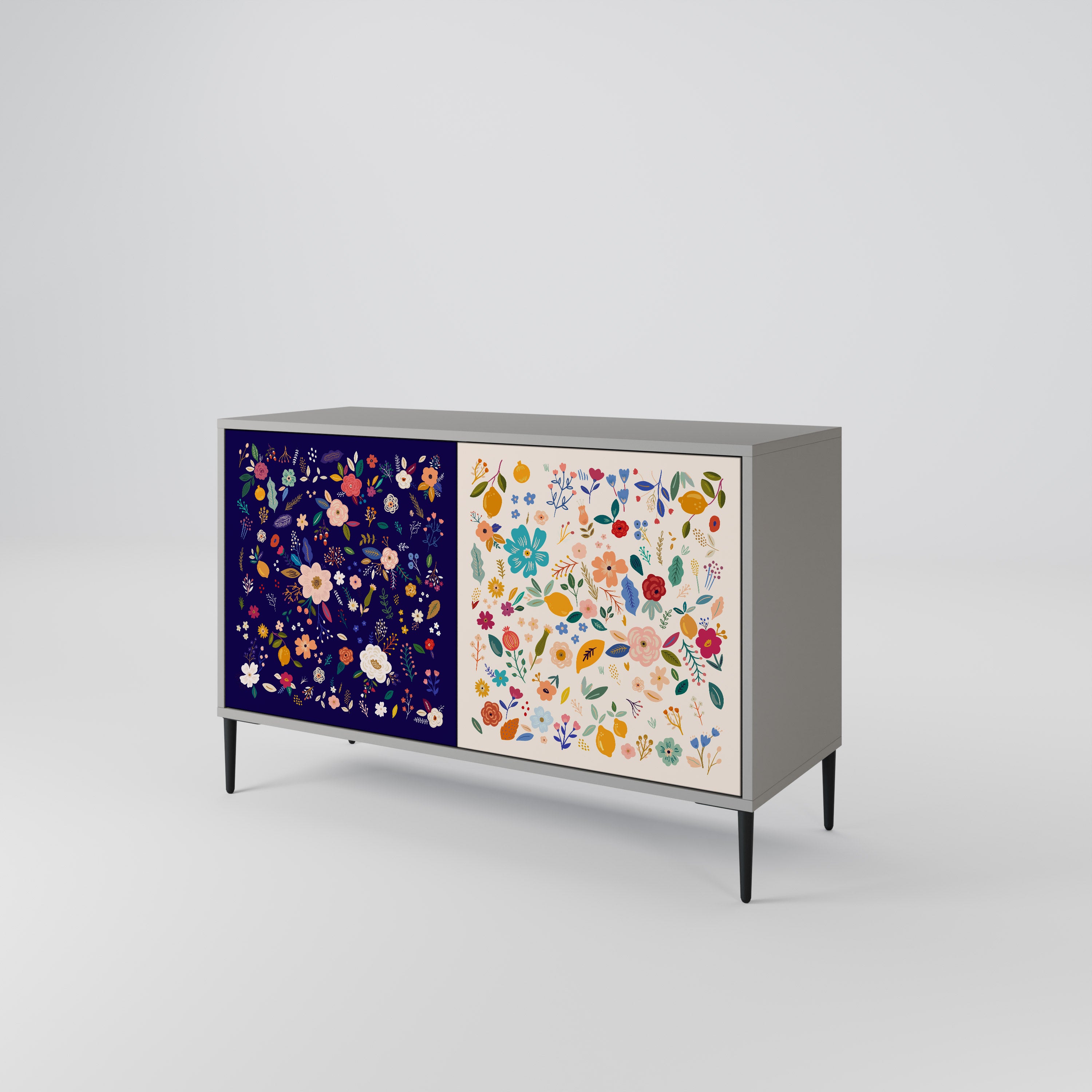FLORAL COMBINATION 2-Door Sideboard