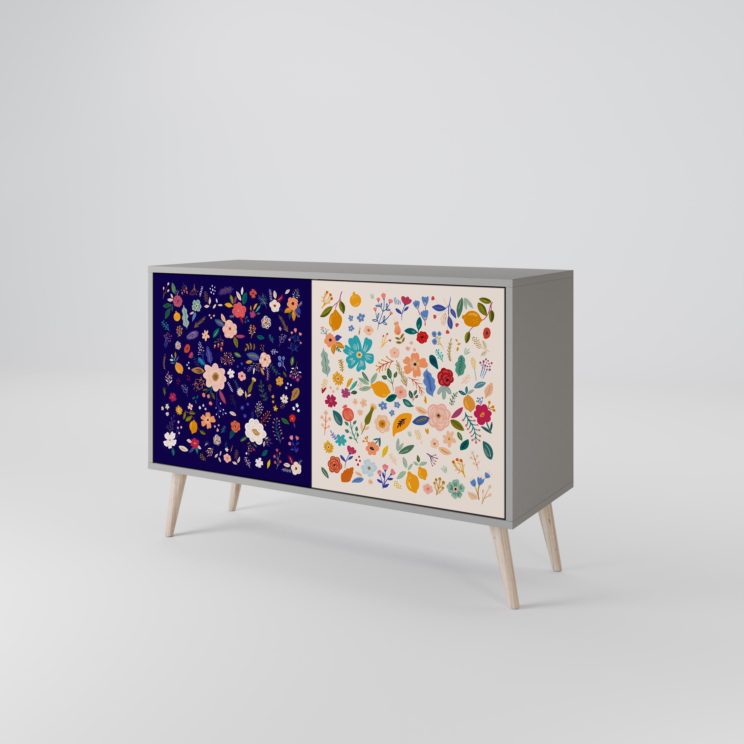 FLORAL COMBINATION 2-Door Sideboard