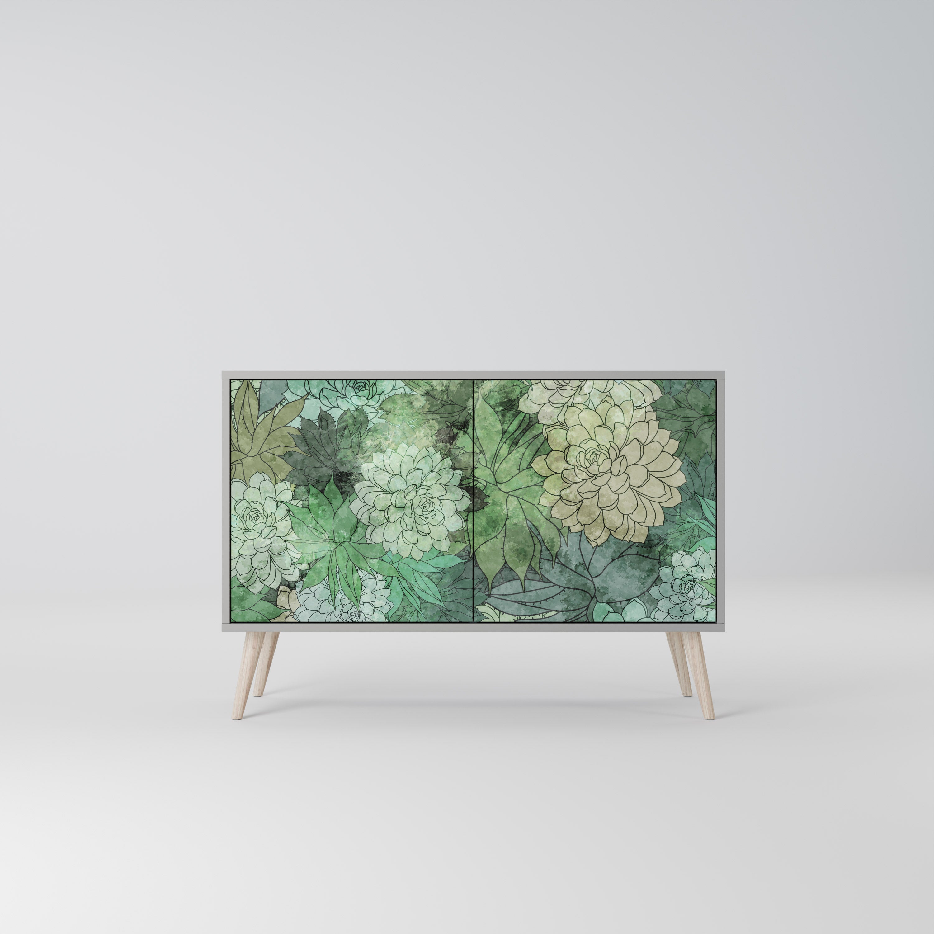 SUCCULENT CLUSTER 2-Door Sideboard